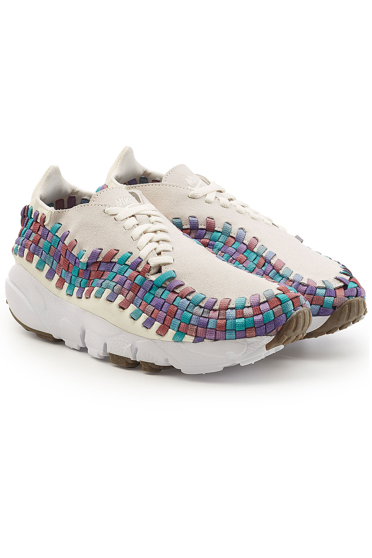 Nike - Air Footscape Woven Sneakers with Suede