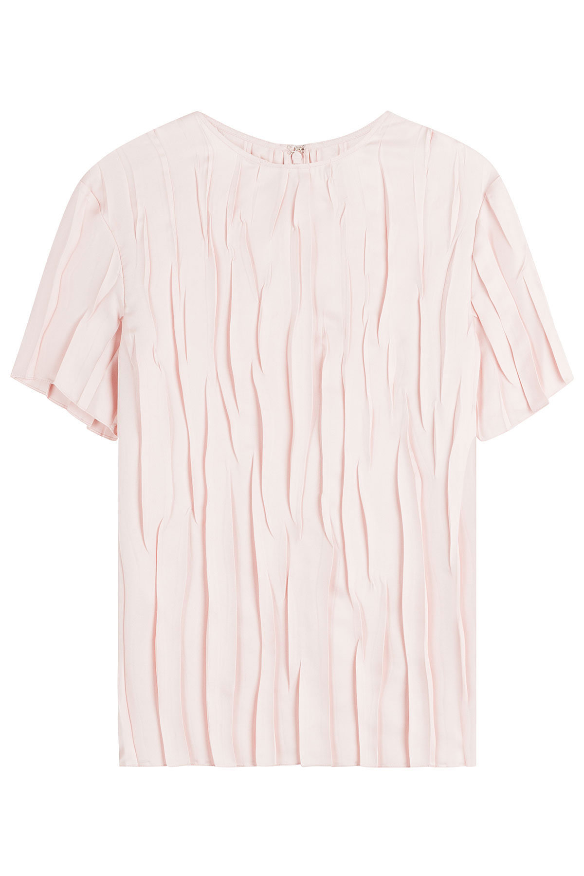 Crinkled Silk Top by Nina Ricci
