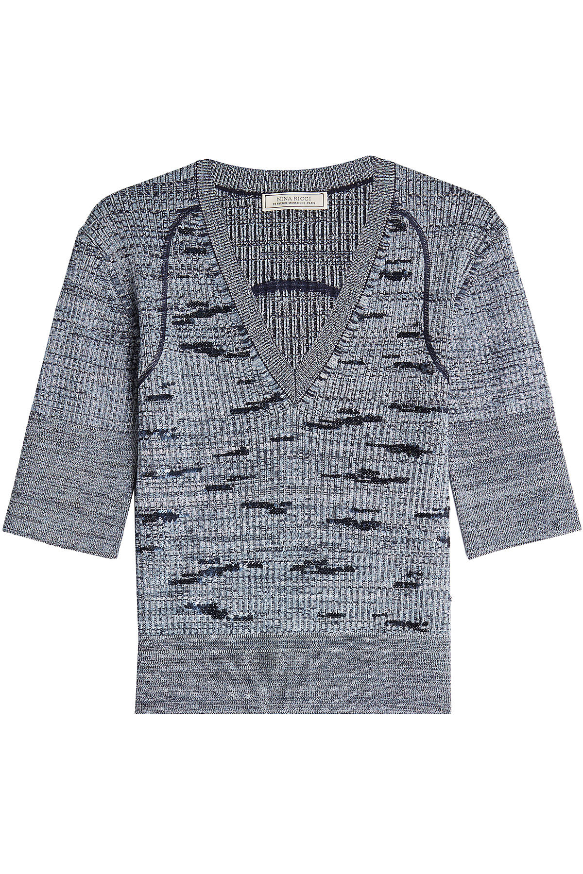 Nina Ricci - Knit Top with Wool