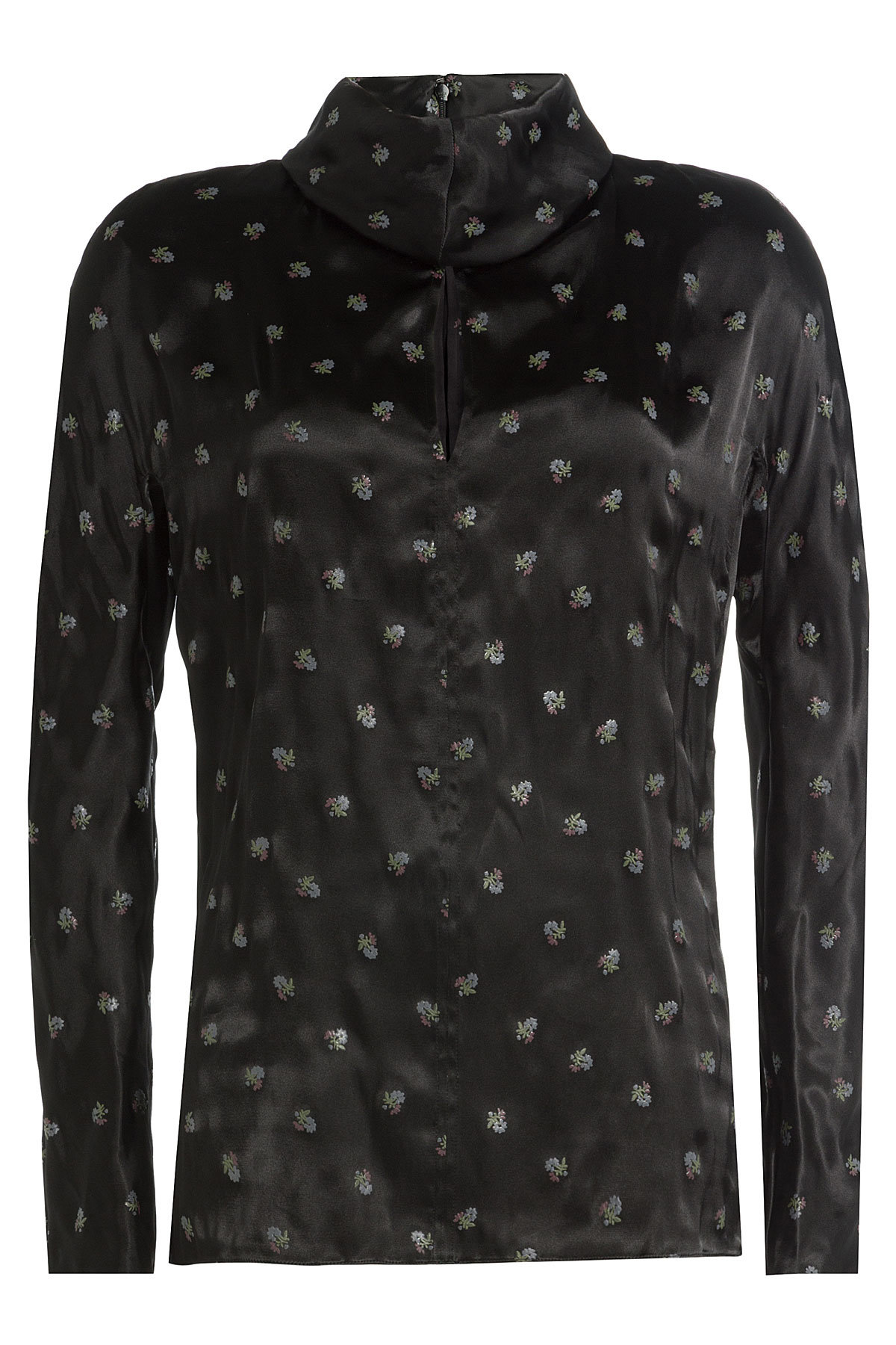 Printed Blouse with Silk by Nina Ricci