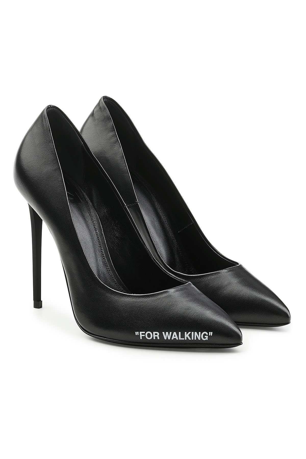 Off-White - For Walking Leather Pumps