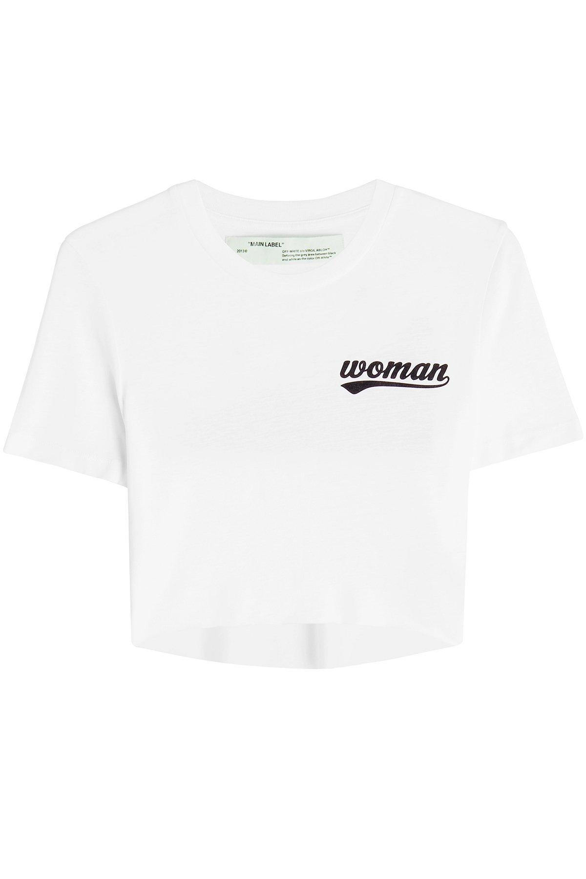 Off-White - Landscaping Cropped T-Shirt