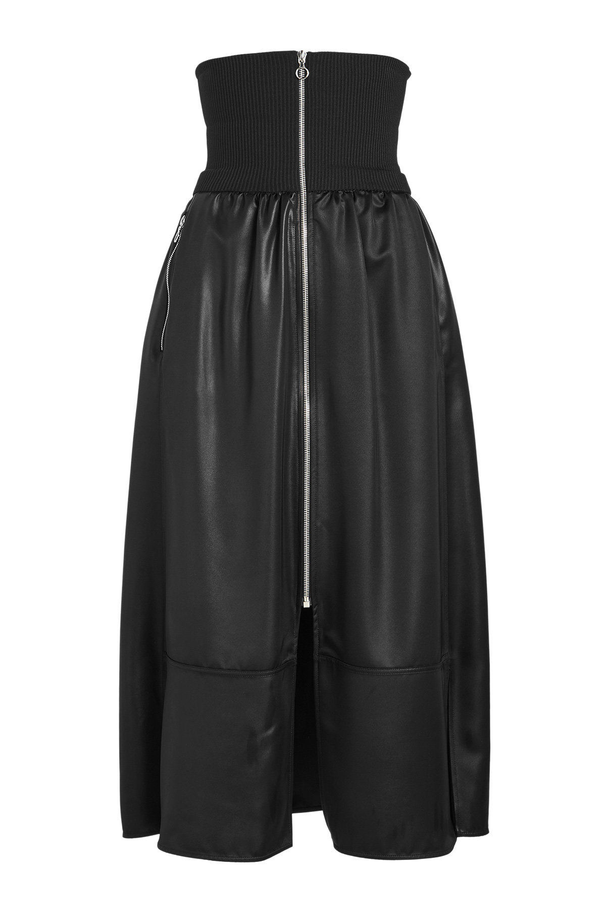 Paco Rabanne - Zip Detail Midi Skirt