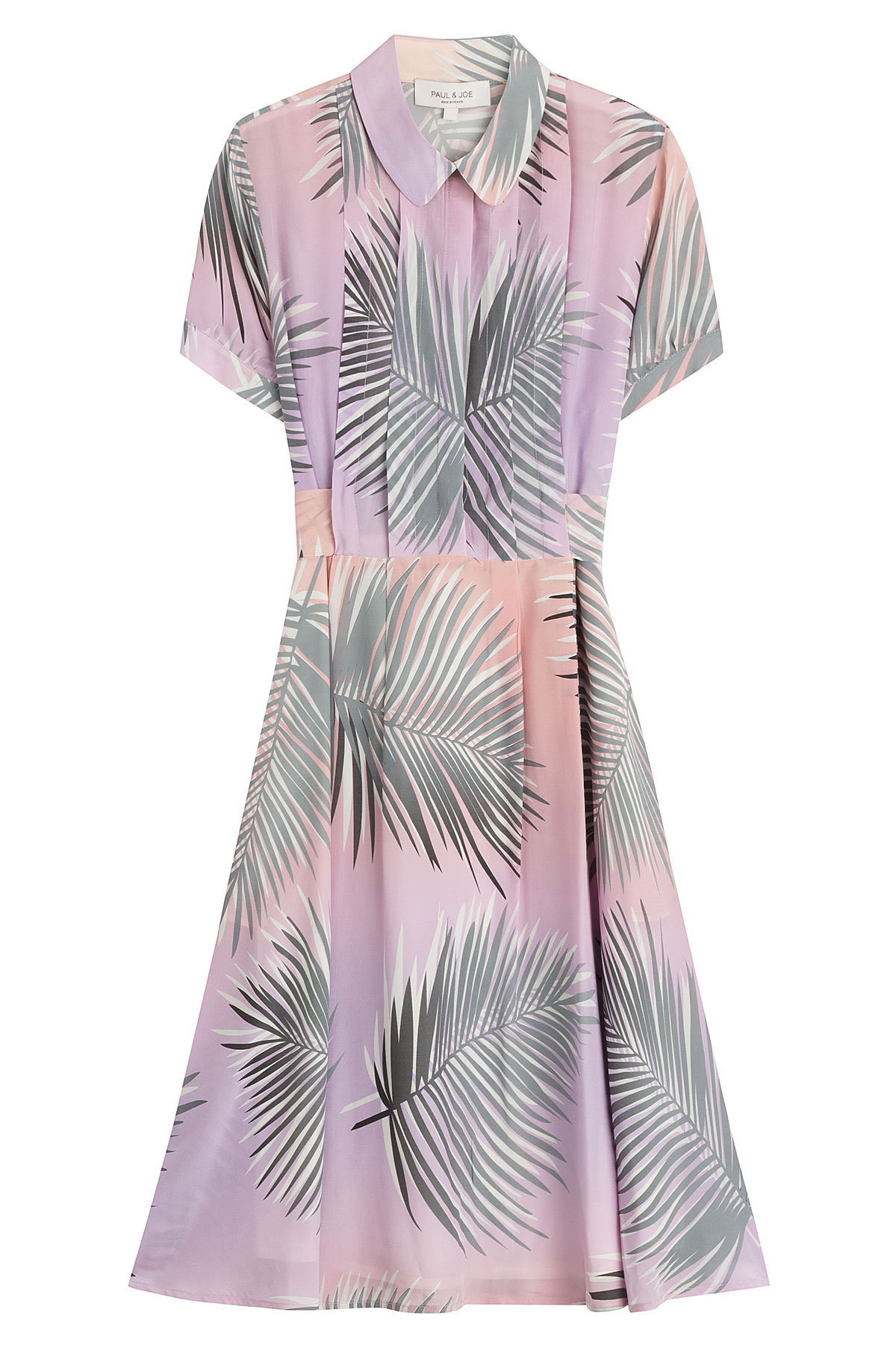 Paul & Joe - Silk Palm Print Dress