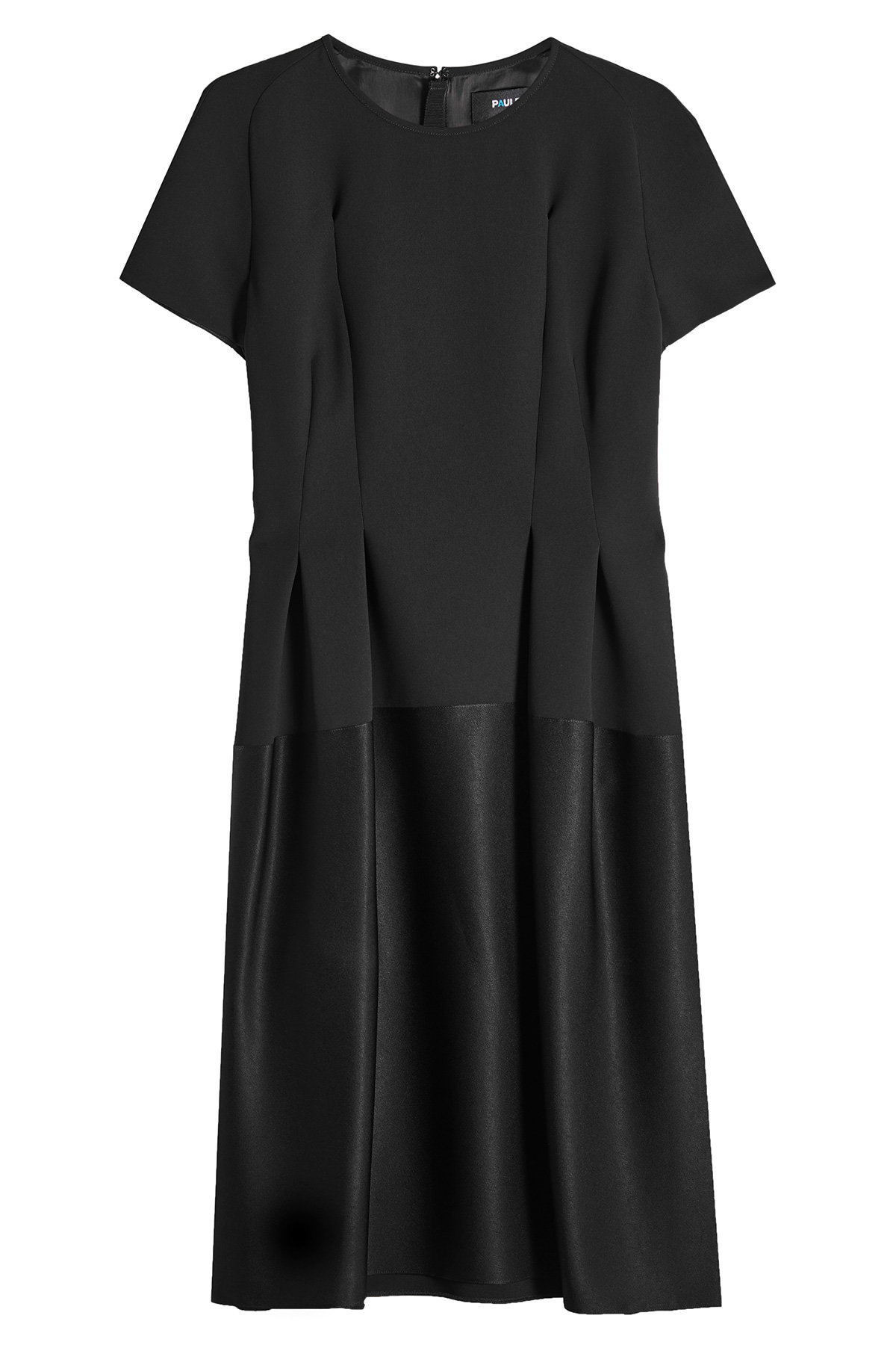Paule Ka - Crepe Midi Dress with Satin