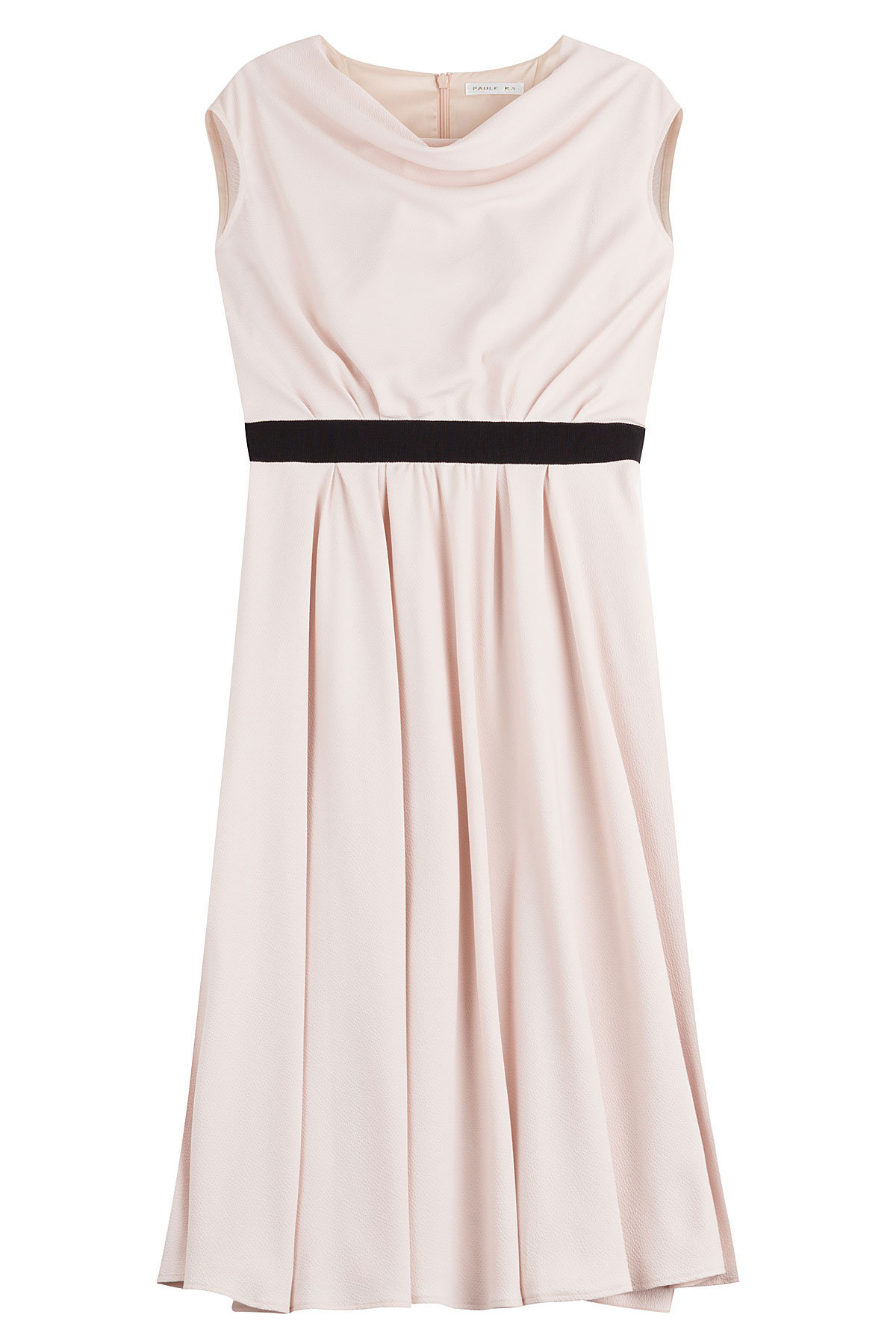 Draped Back Dress by Paule Ka