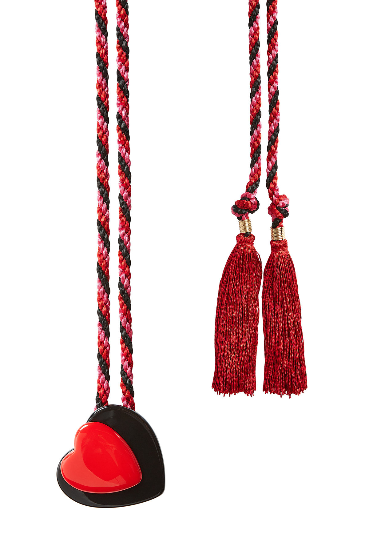 Philosophy di Lorenzo Serafini - Woven Belt with Tassels