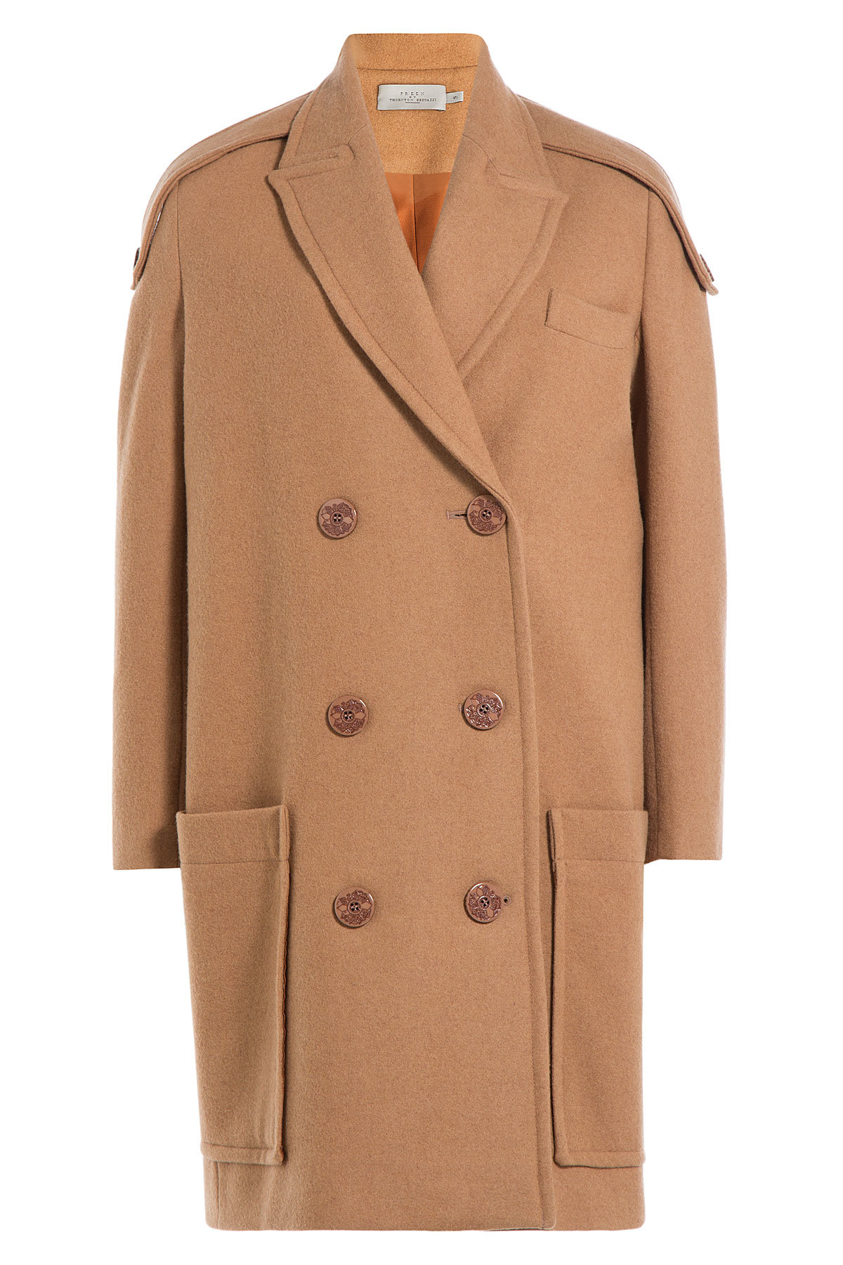 Preen - Oversize Wool Coat