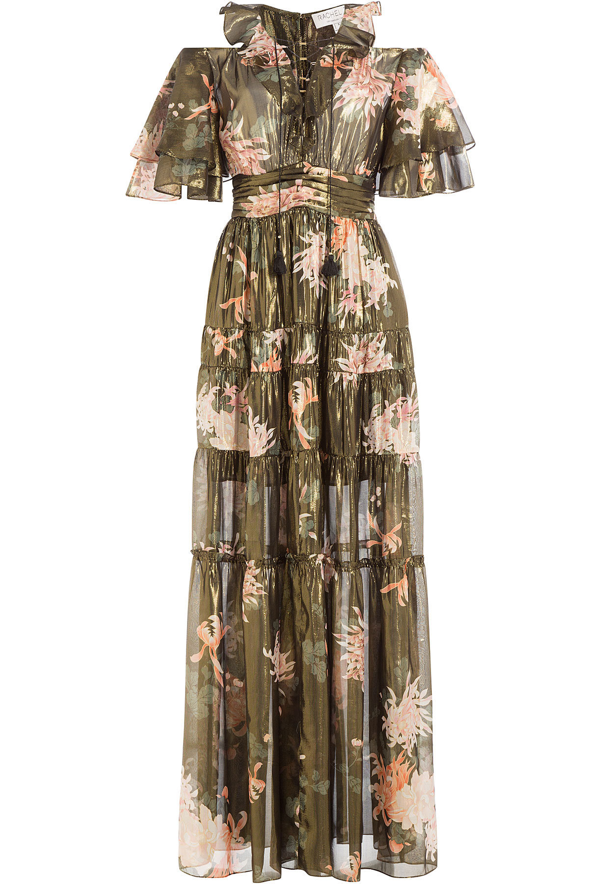 Rachel Zoe - Silk Cecily Kiku Print Dress