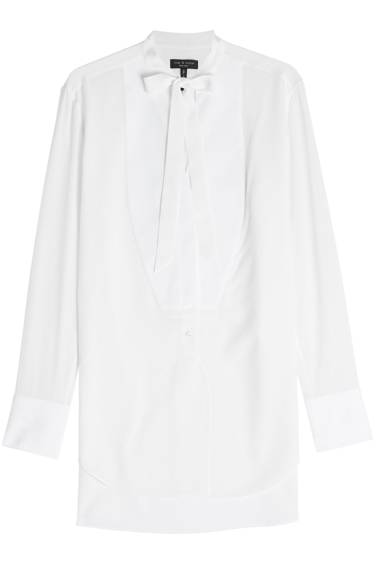 Rag & Bone - Silk Tuxedo Shirt