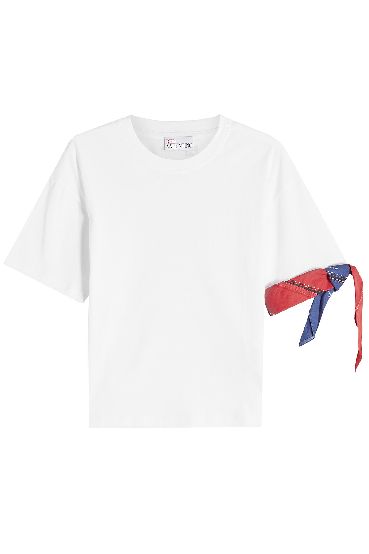 Bandana Cotton T-Shirt by Red Valentino