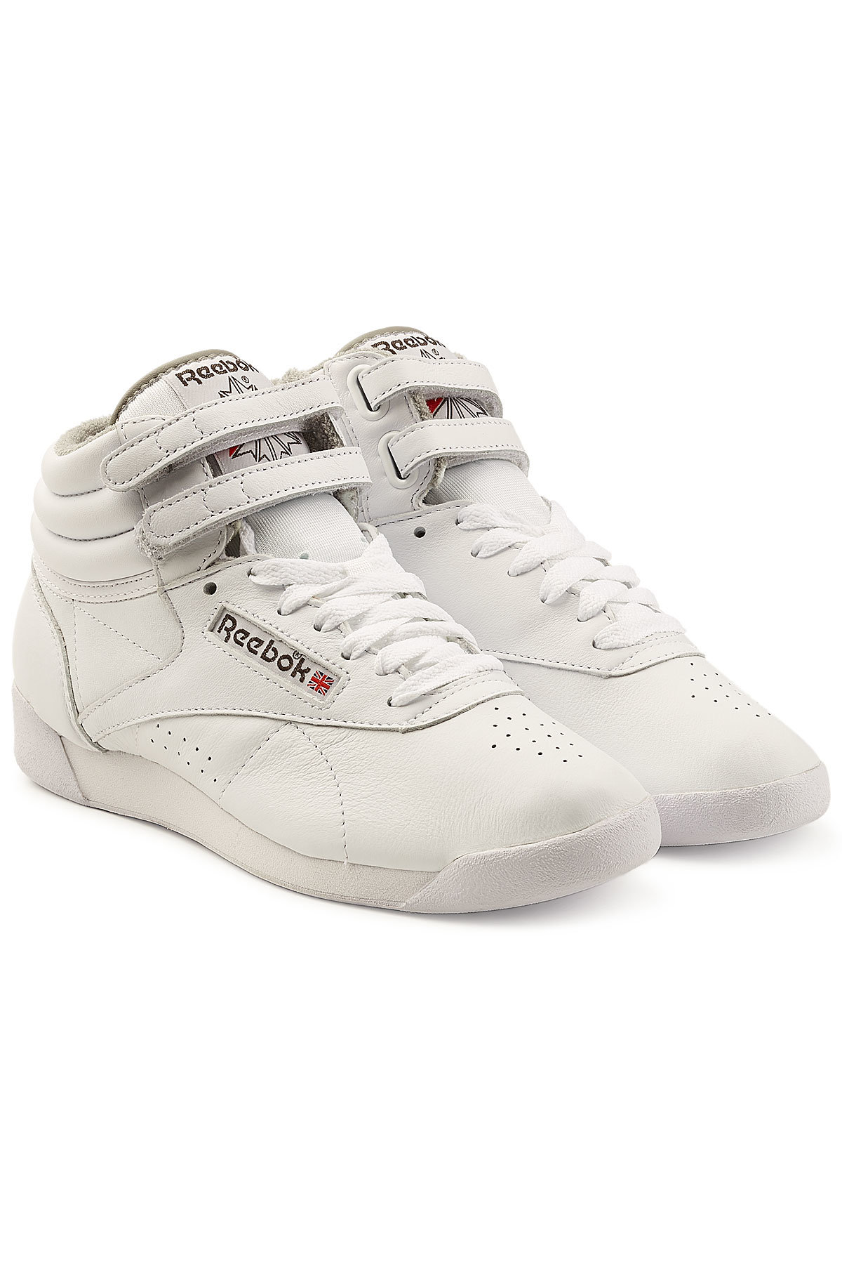 Reebok - Freestyle Hi Leather Sneakers