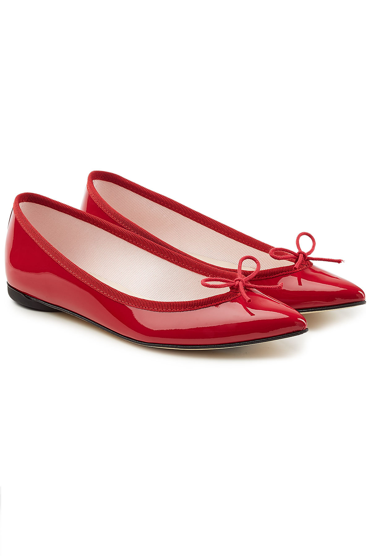 Brigitte Patent Leather Ballerinas by Repetto