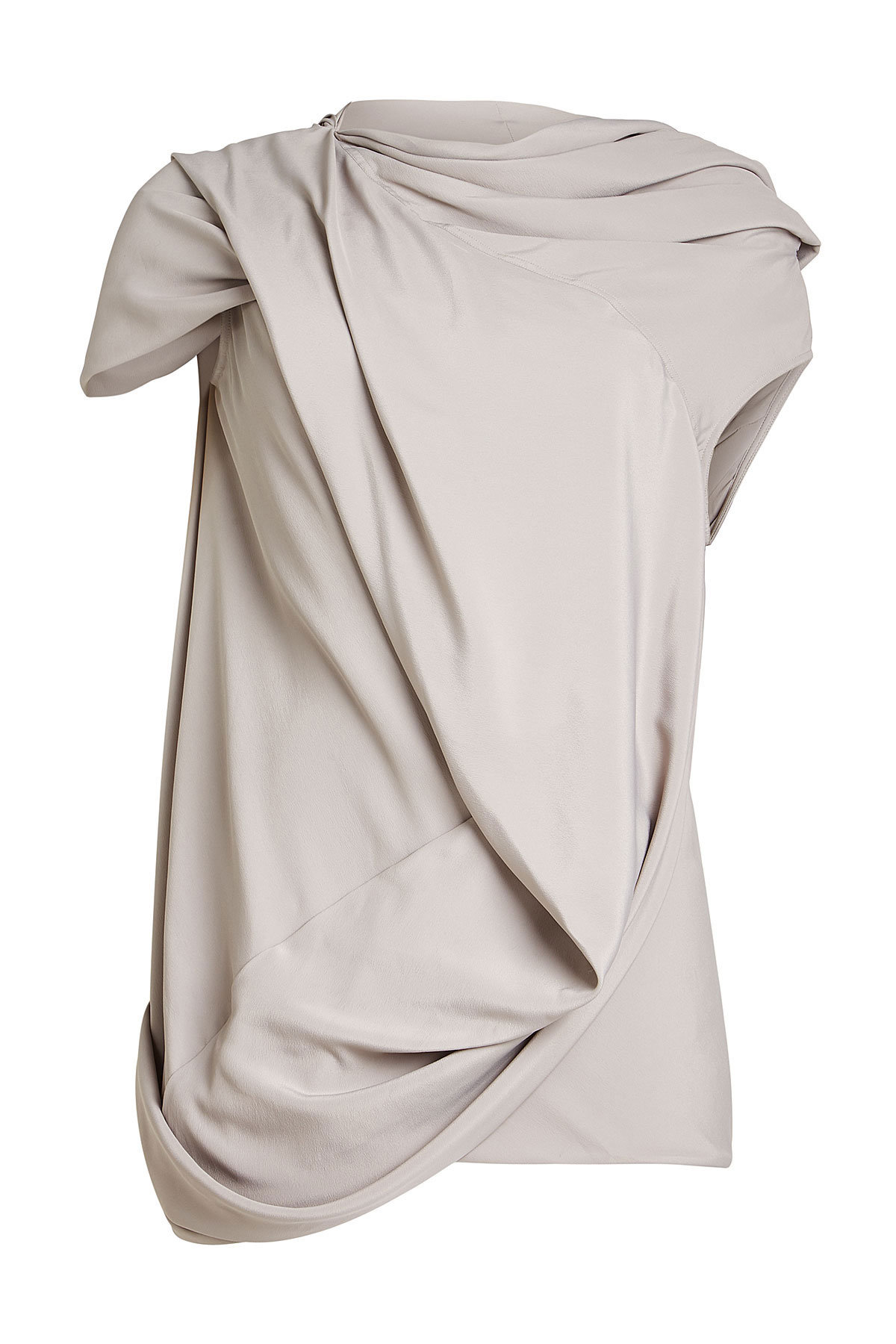 Rick Owens - Draped Tunic with Silk