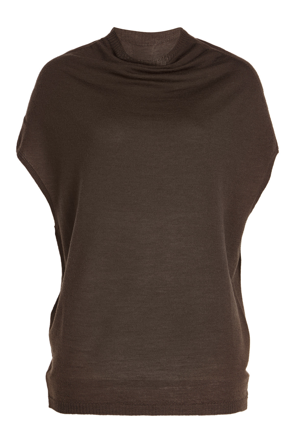 Virgin Wool Knit Top by Rick Owens