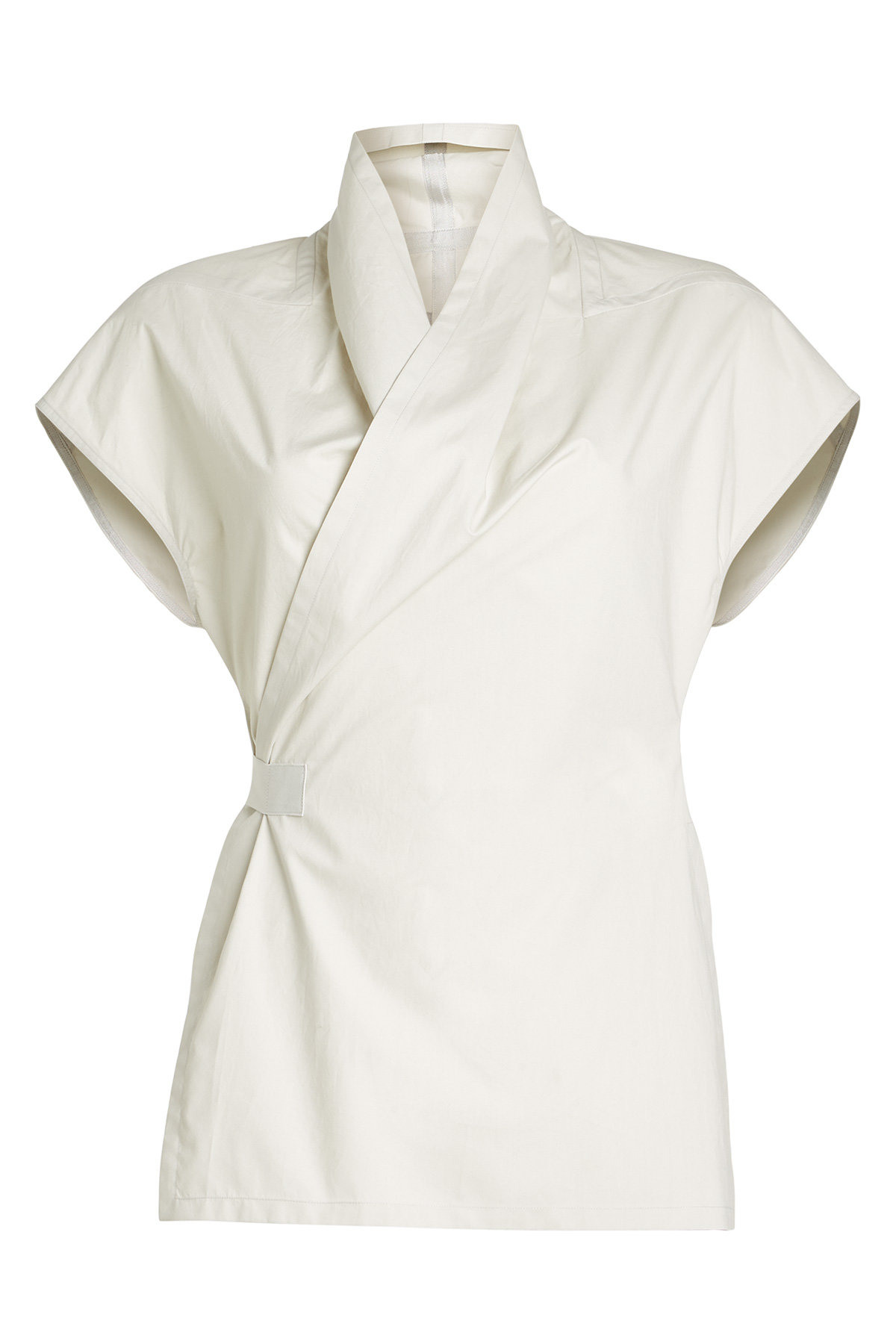 Rick Owens - Wrap Shirt in Cotton