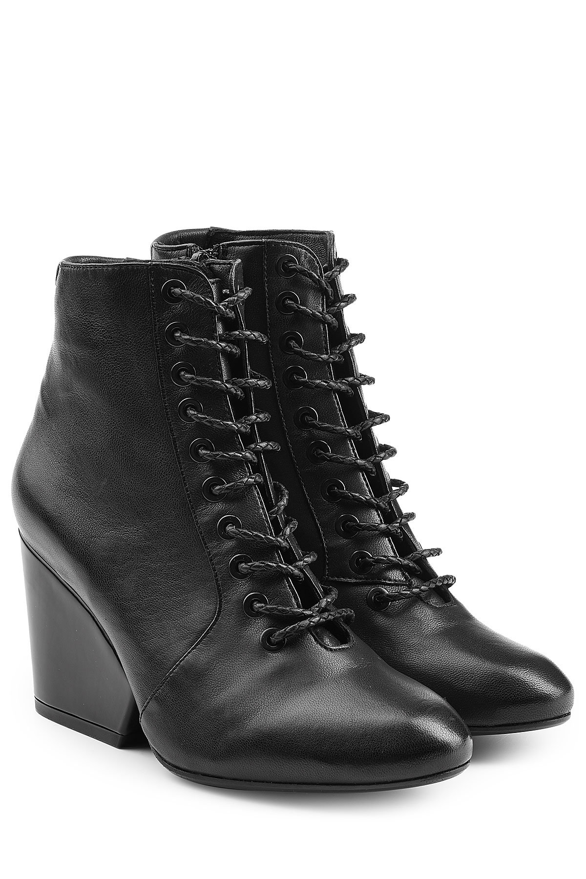 Robert Clergerie - Lace-Up Leather Boots