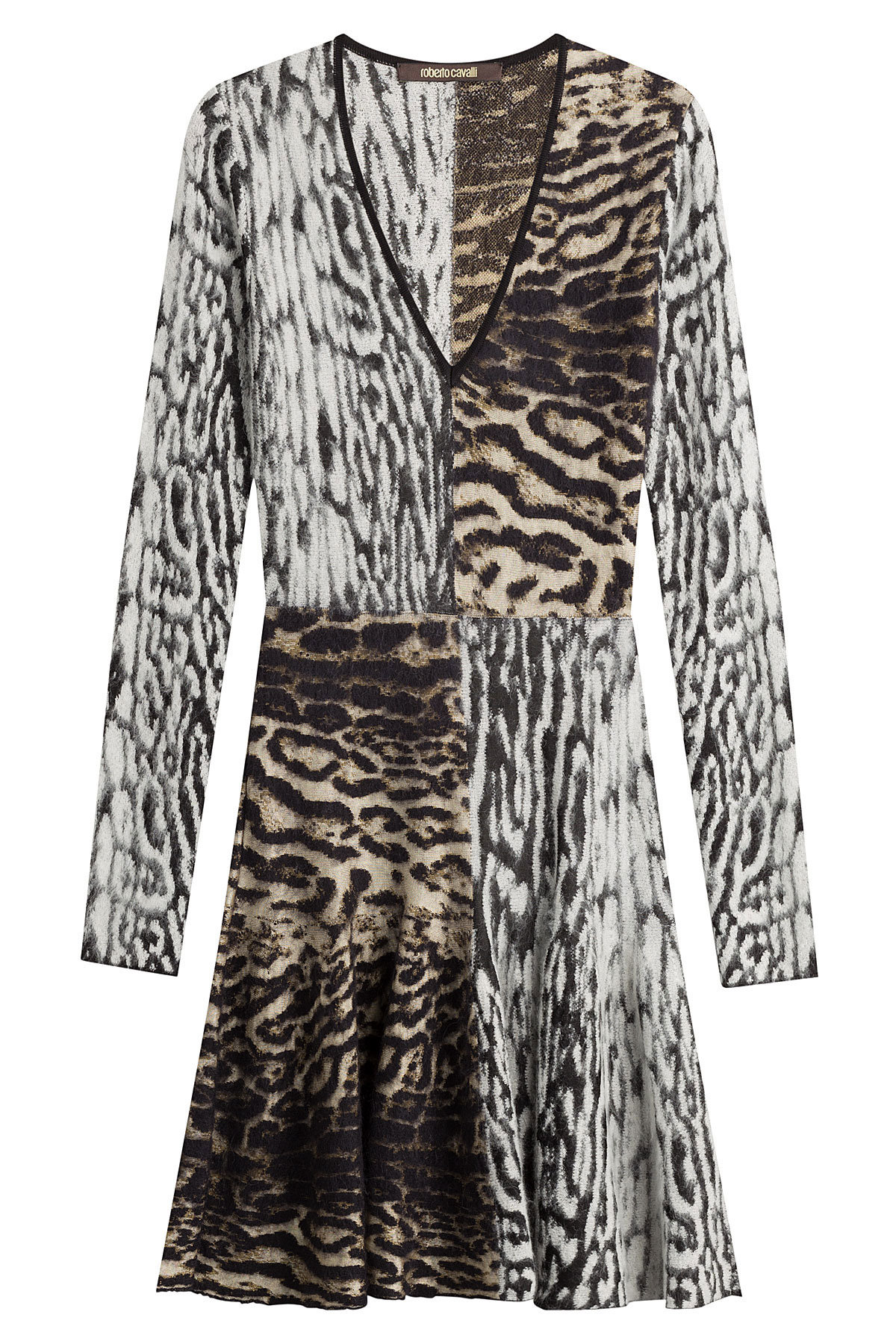 Roberto Cavalli - Printed Knit Dress