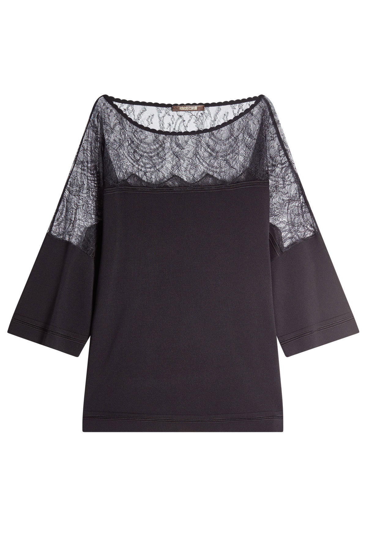 Roberto Cavalli - Top with Lace
