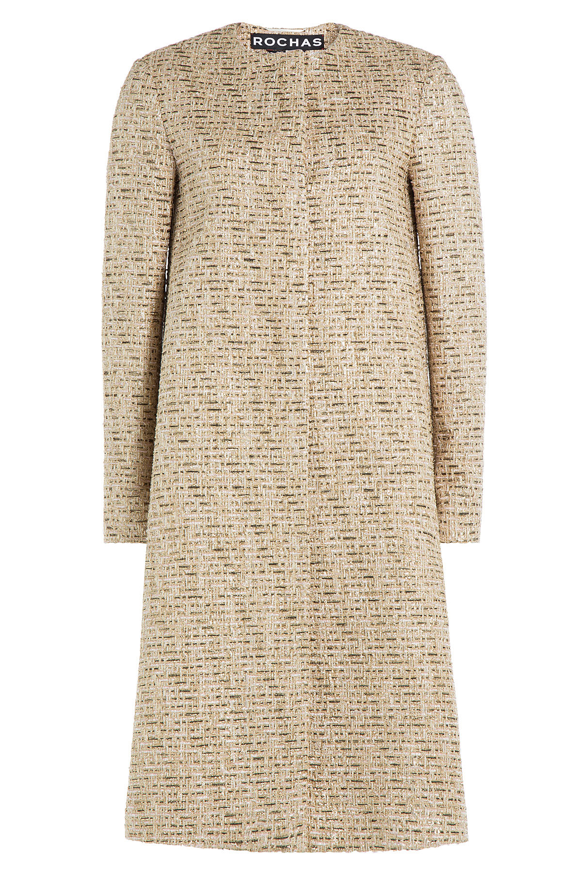 Collarless Coat by Rochas