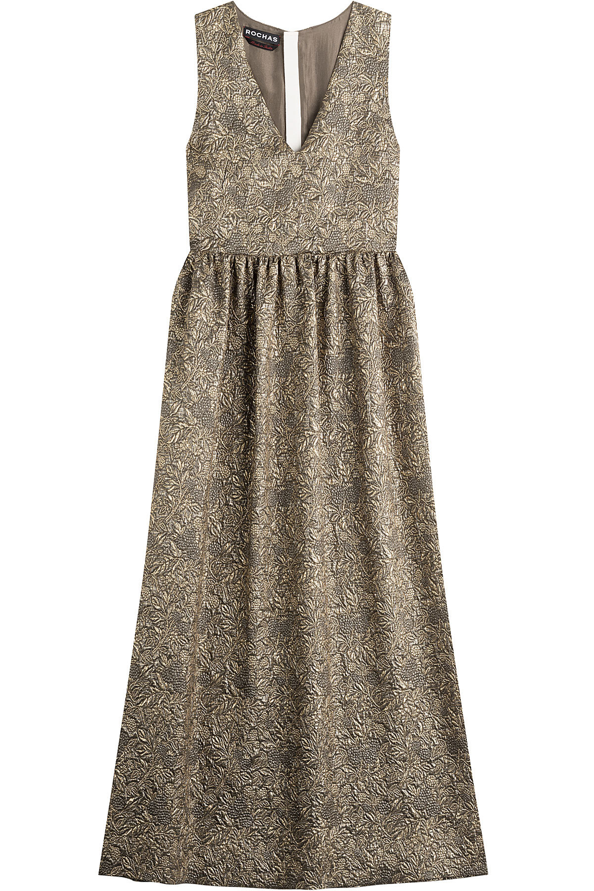 Jacquard Dress with Silk by Rochas