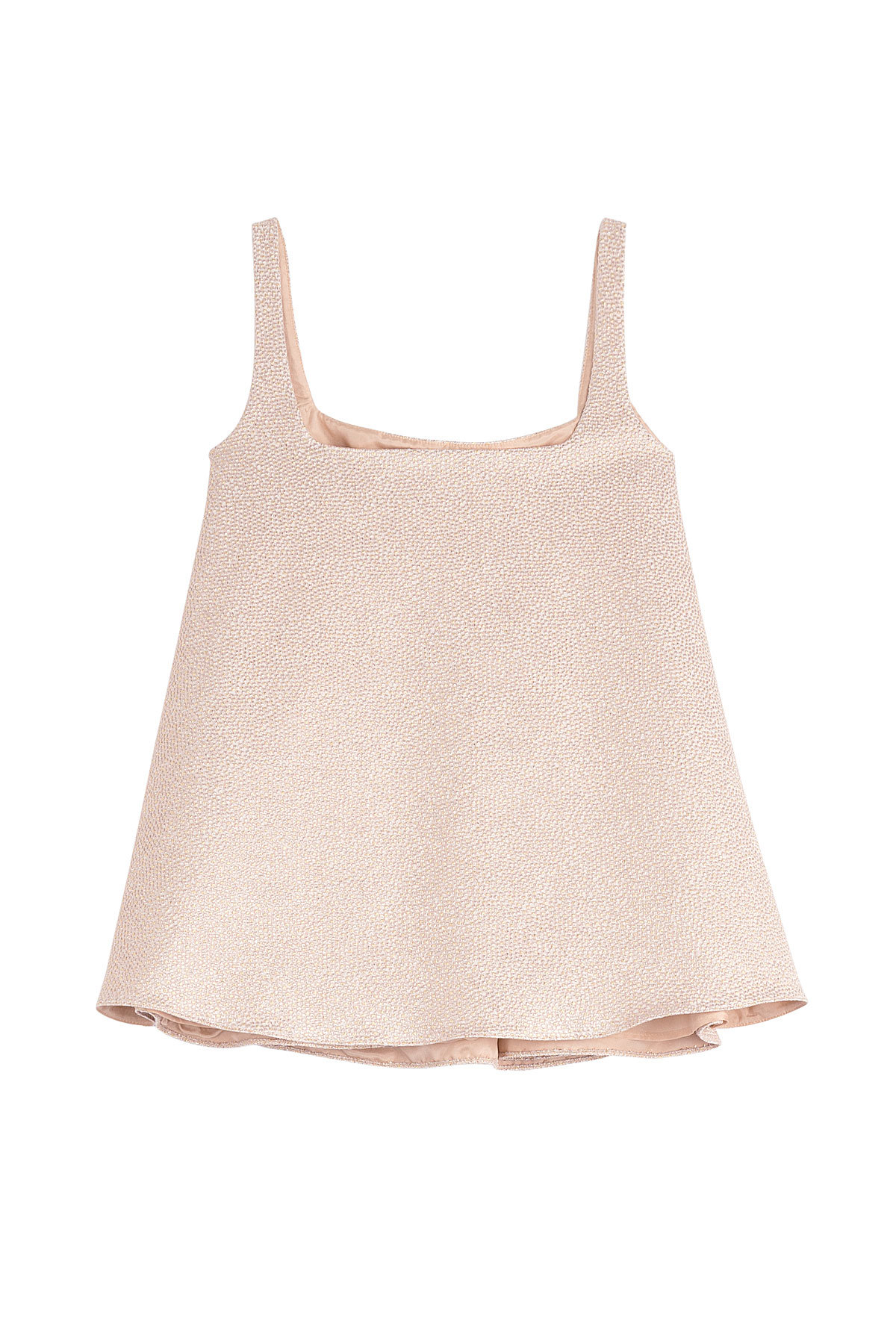 Metallic Cloque Top by Rochas