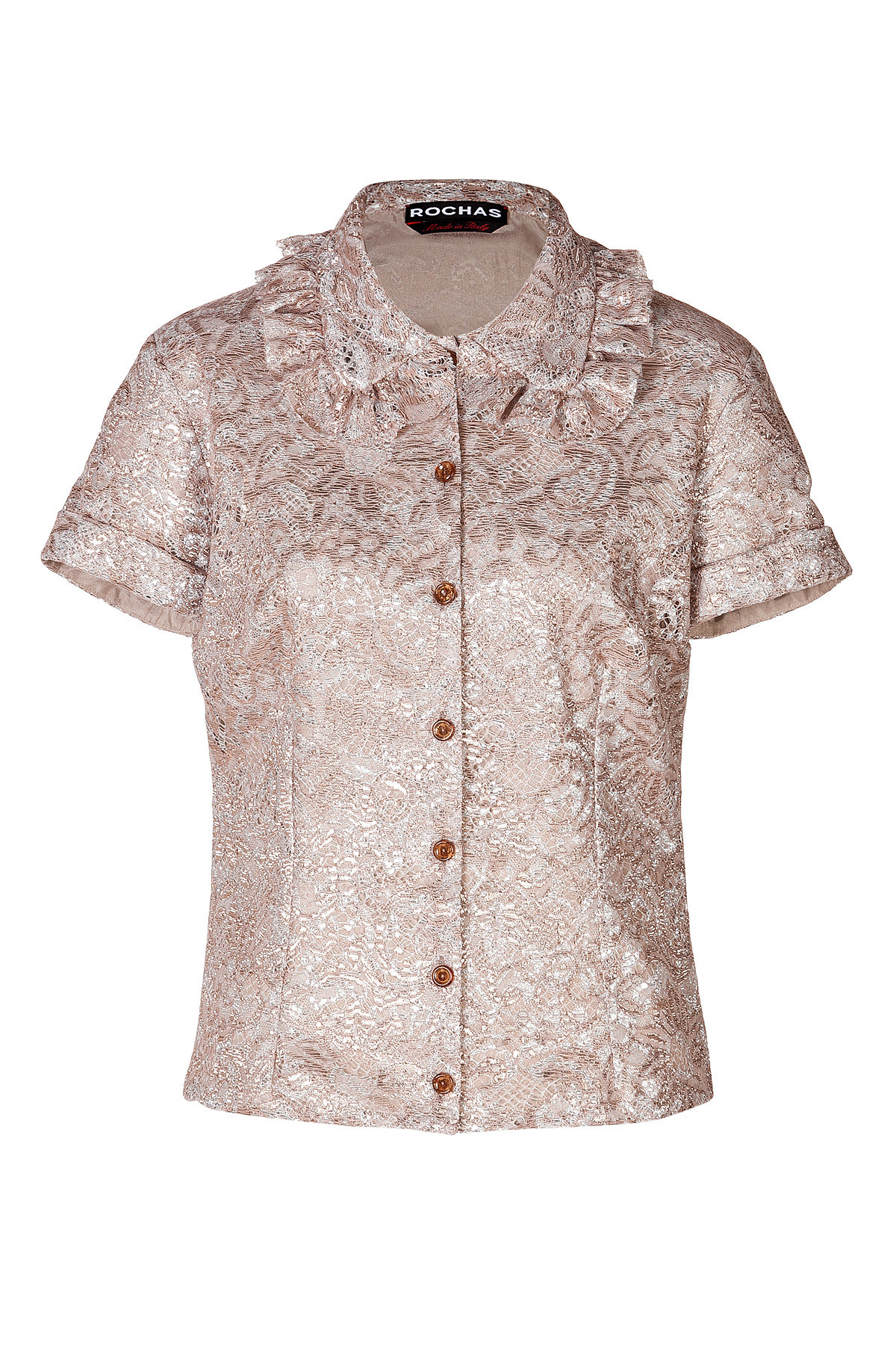 Metallic Jacquard Shirt by Rochas