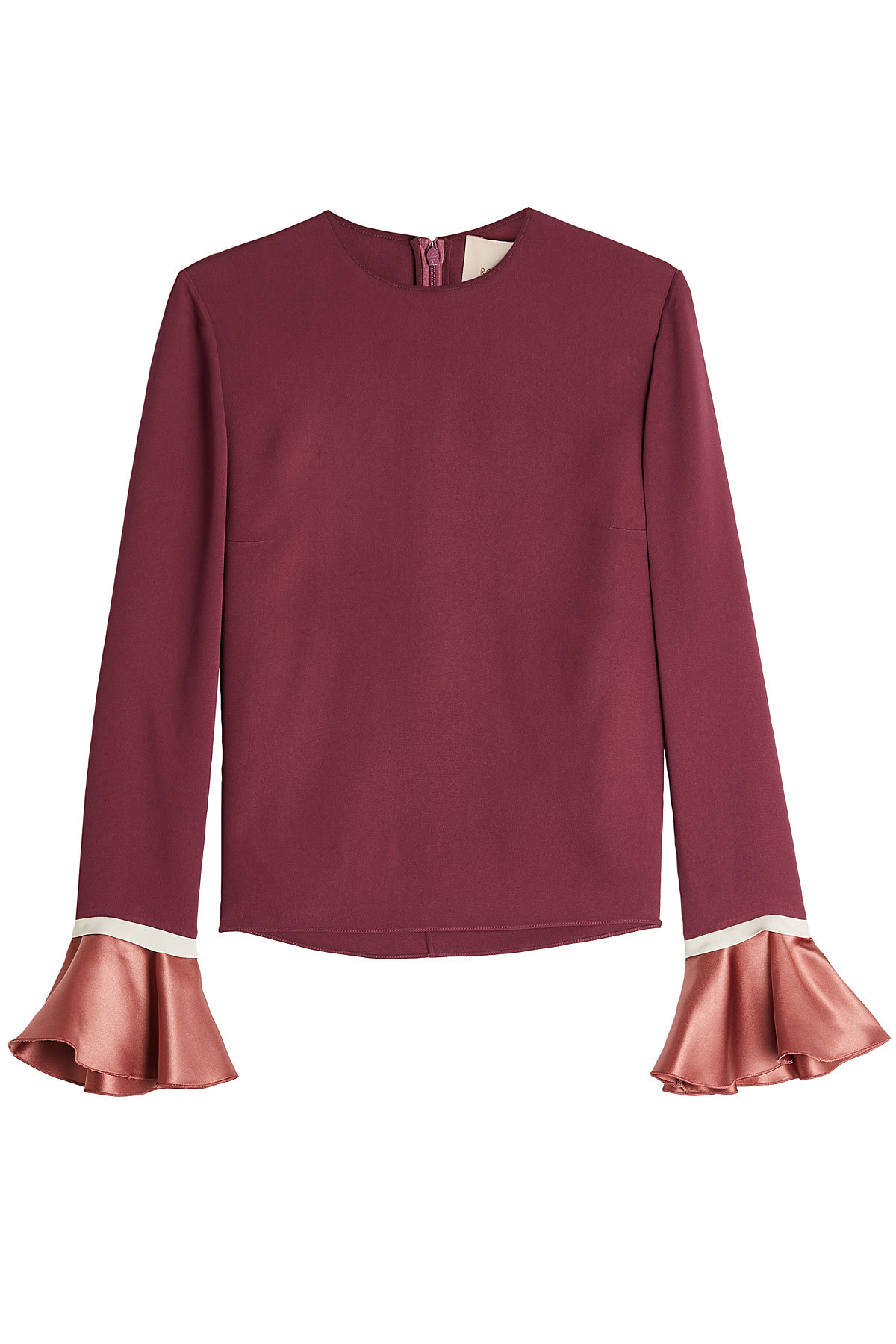 Roksanda - Saba Silk Blouse with Ruffled Cuffs