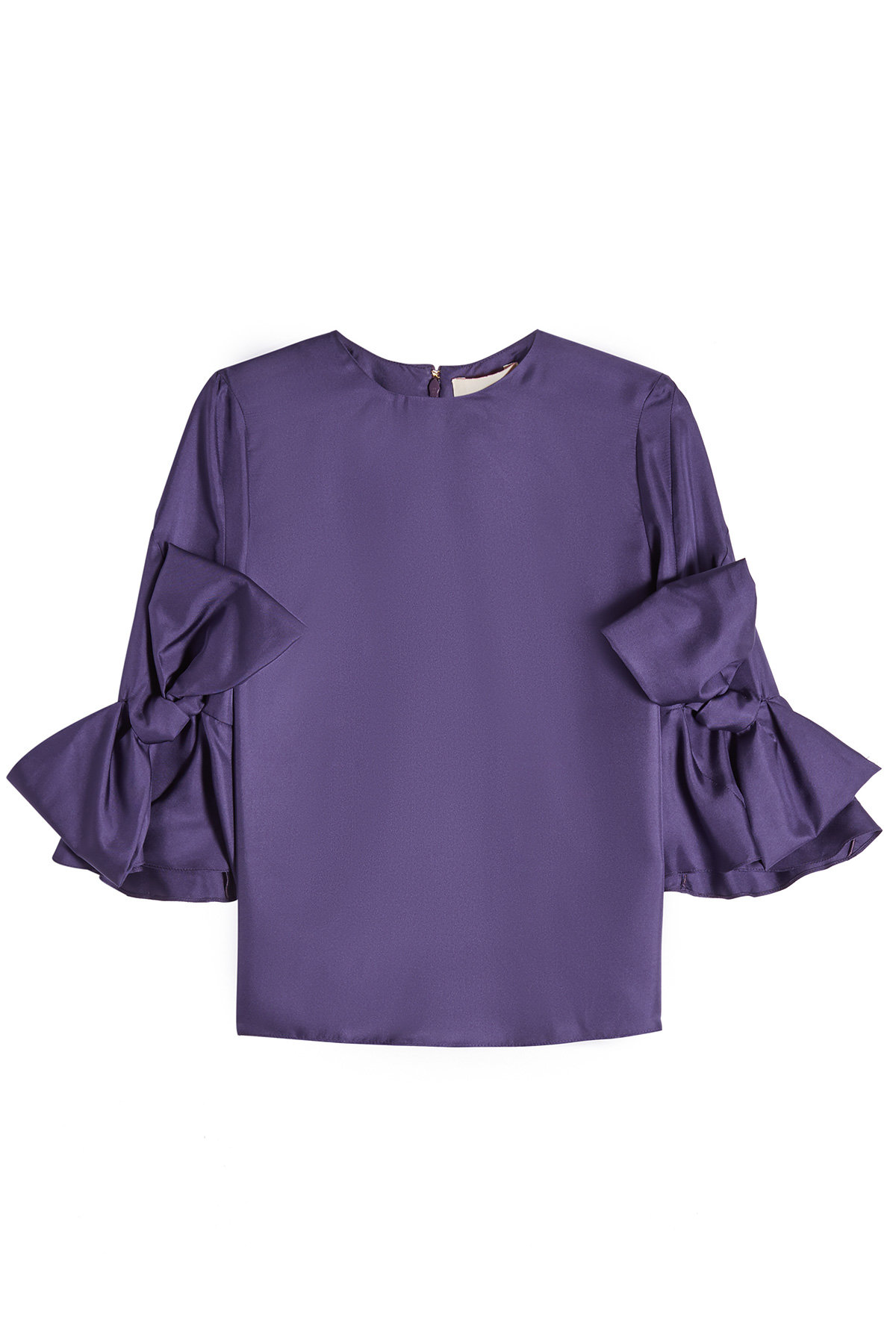 Silk Blouse with Bow Detail by Roksanda