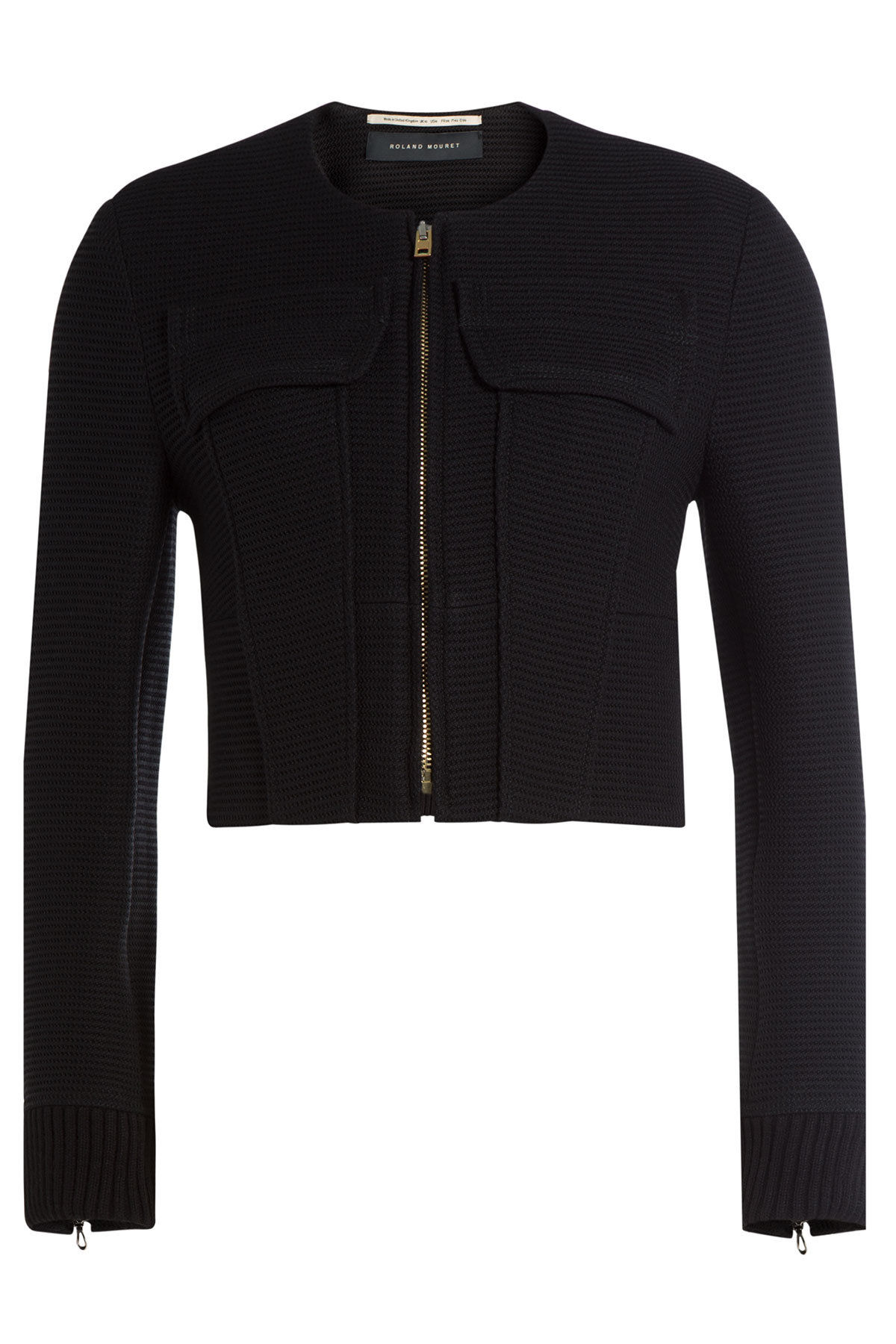 Cropped Jacket with Wool by Roland Mouret