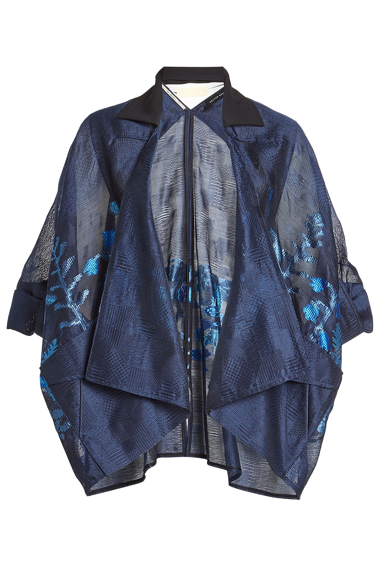 Roland Mouret - Fil Coupé Jacket with Cotton and Silk
