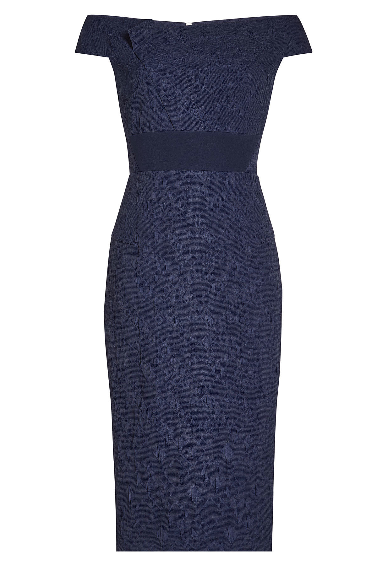 Roland Mouret - Midi Dress with Cotton