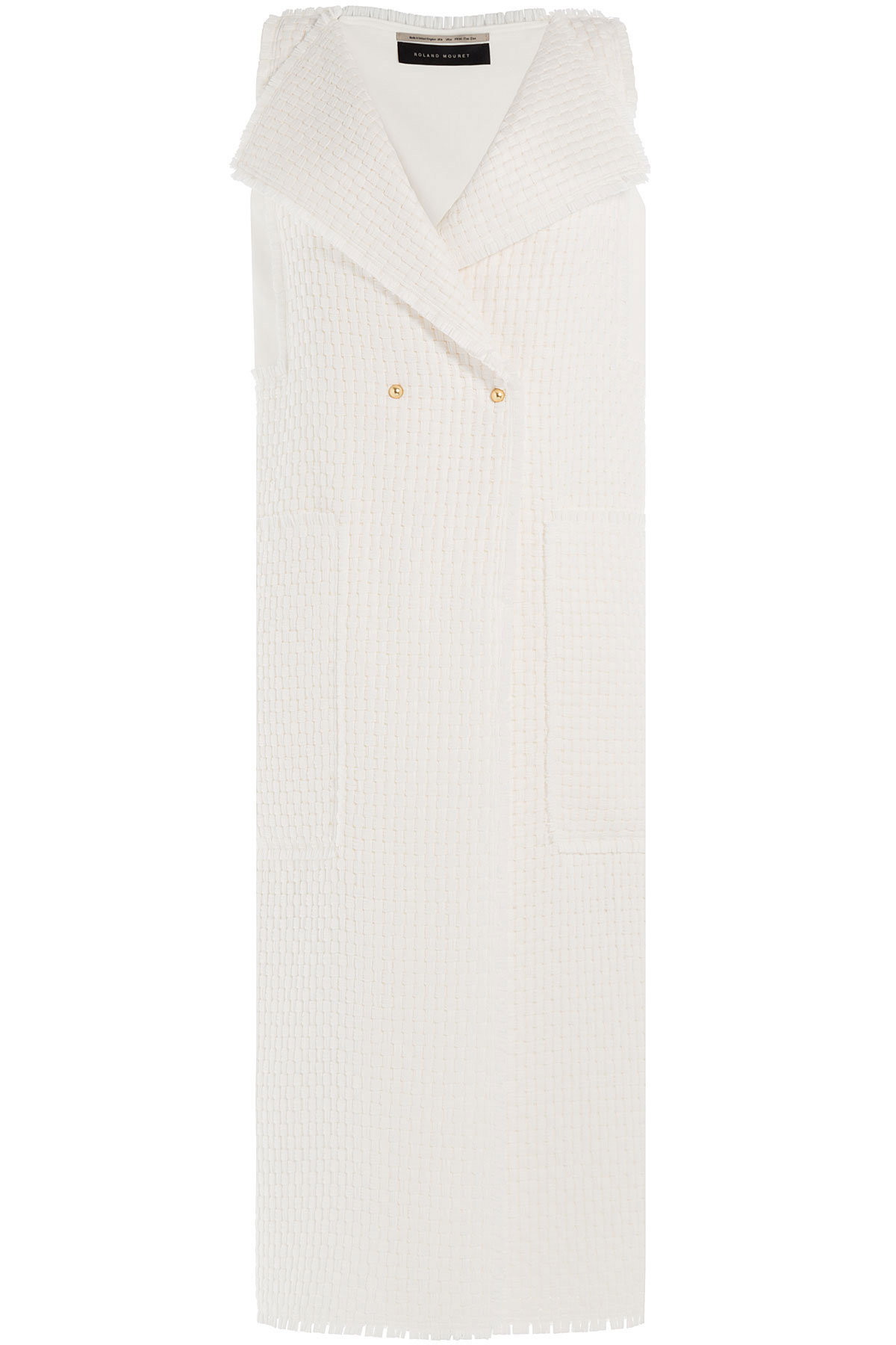 Sleeveless Coat with Wool by Roland Mouret
