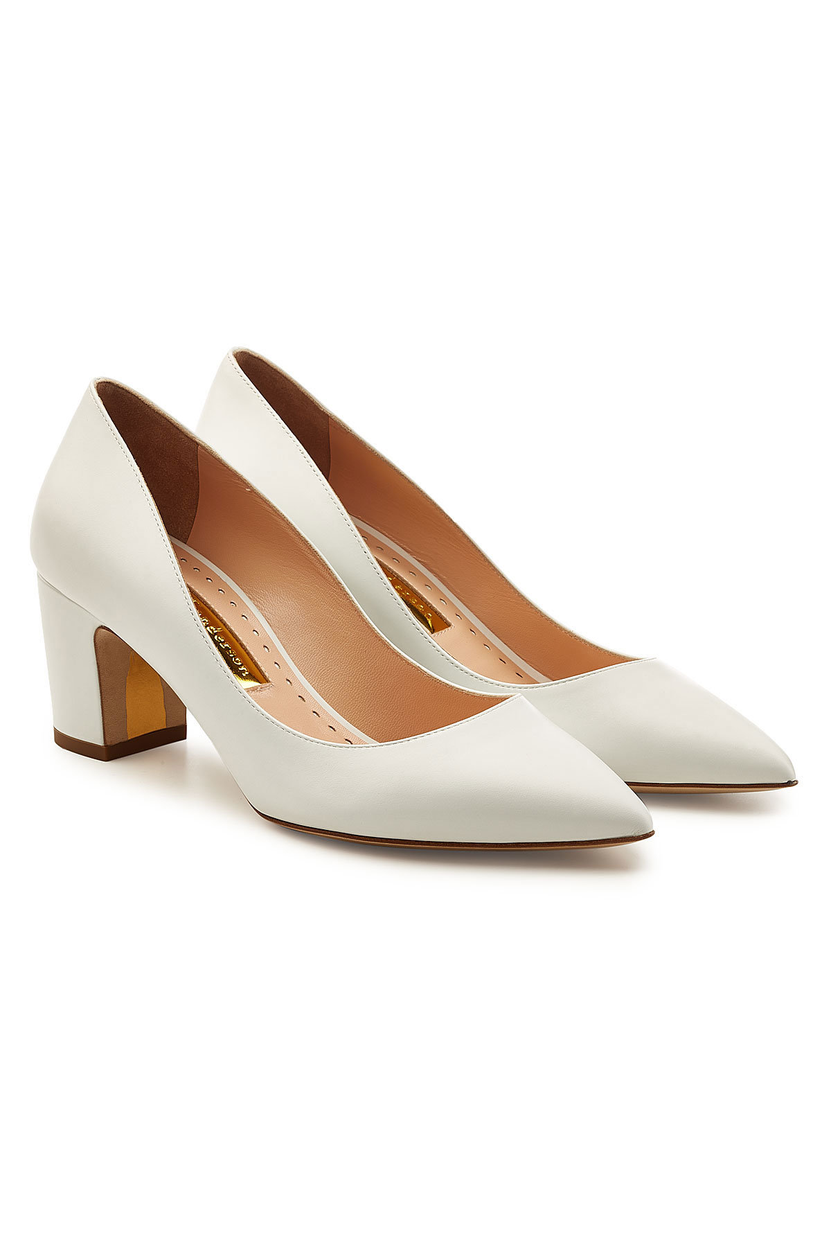 New Clava Leather Pumps by Rupert Sanderson