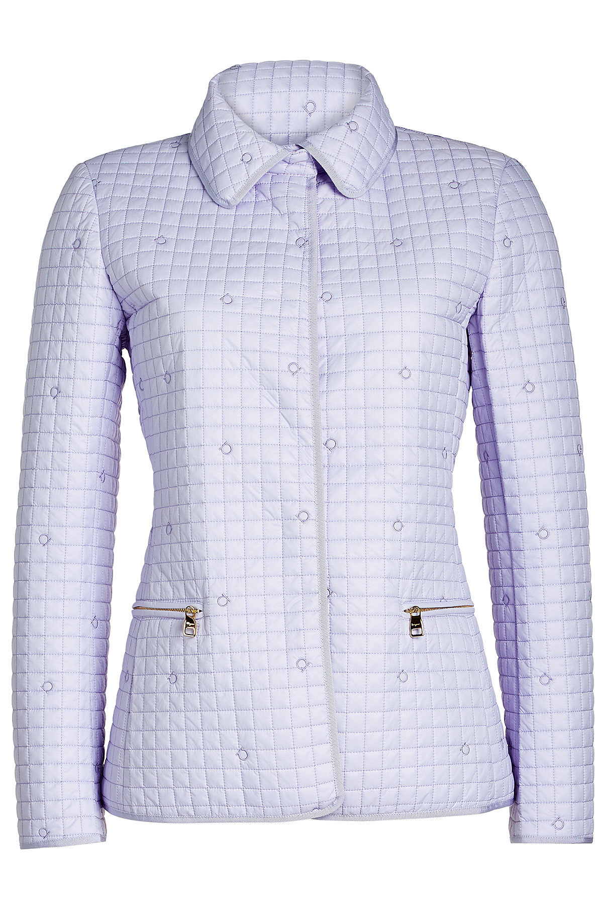 Salvatore Ferragamo - Embroidered Quilted Jacket