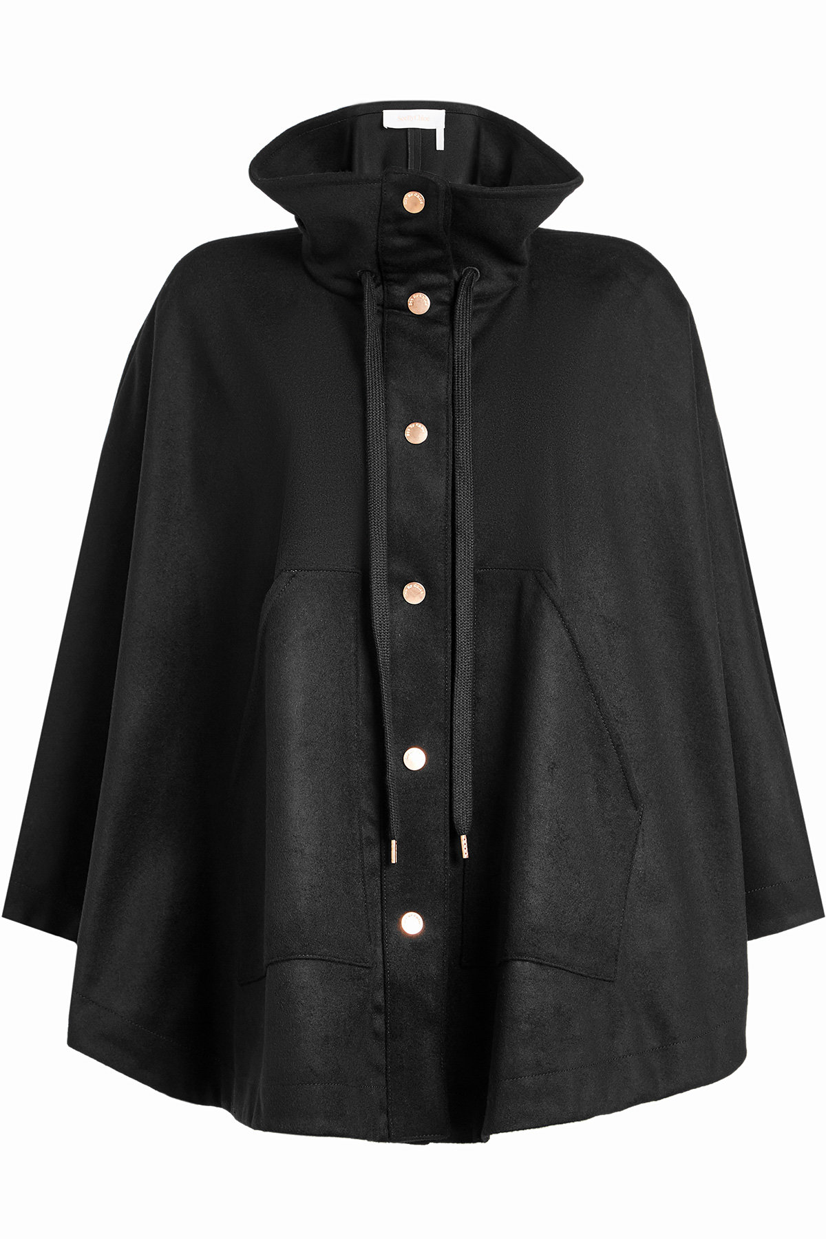 See by Chloe - Cape Coat with Wool