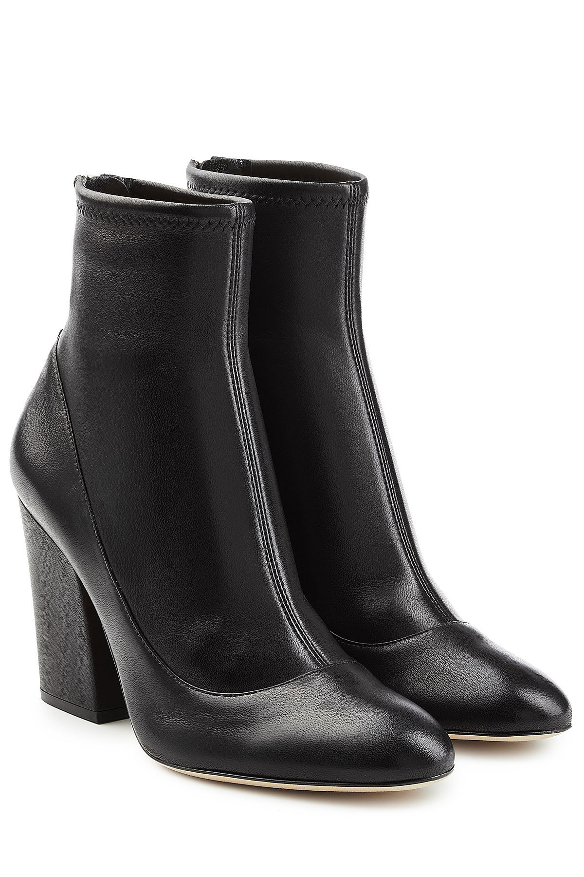 Sergio Rossi - Virgina Leather Ankle Boots