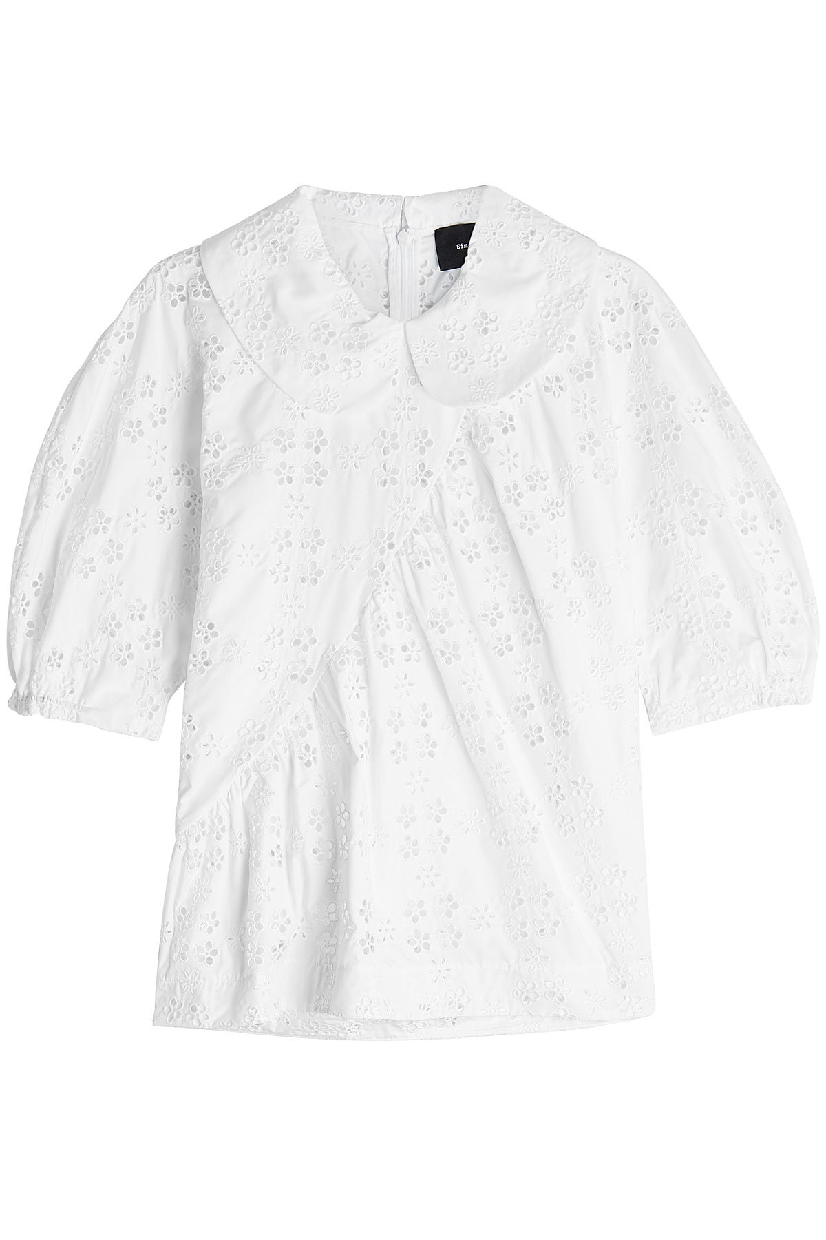 Simone Rocha - Broderie Anglaise Top with Cotton