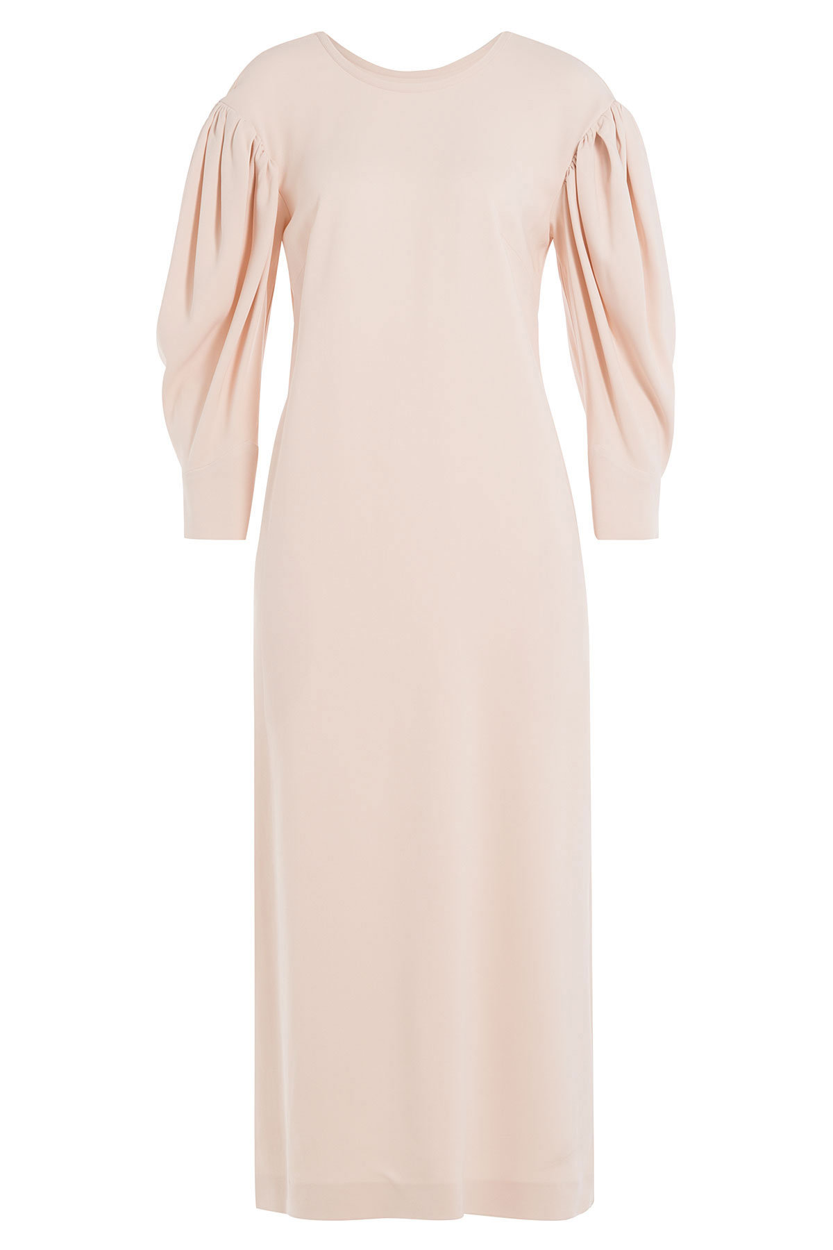 Midi Dress with Draped Sleeves by Simone Rocha