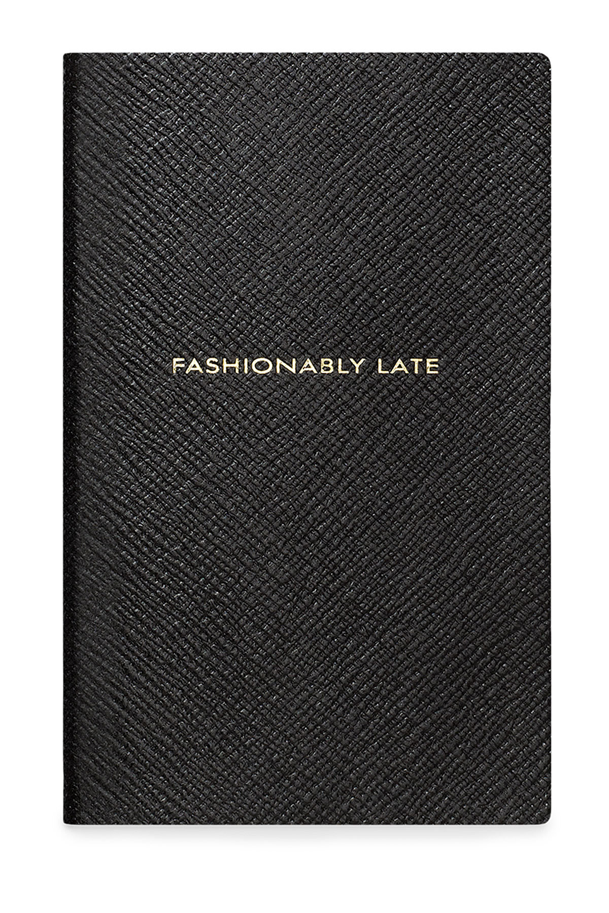 Smythson - Panama Fashionably Late Leather Notebook
