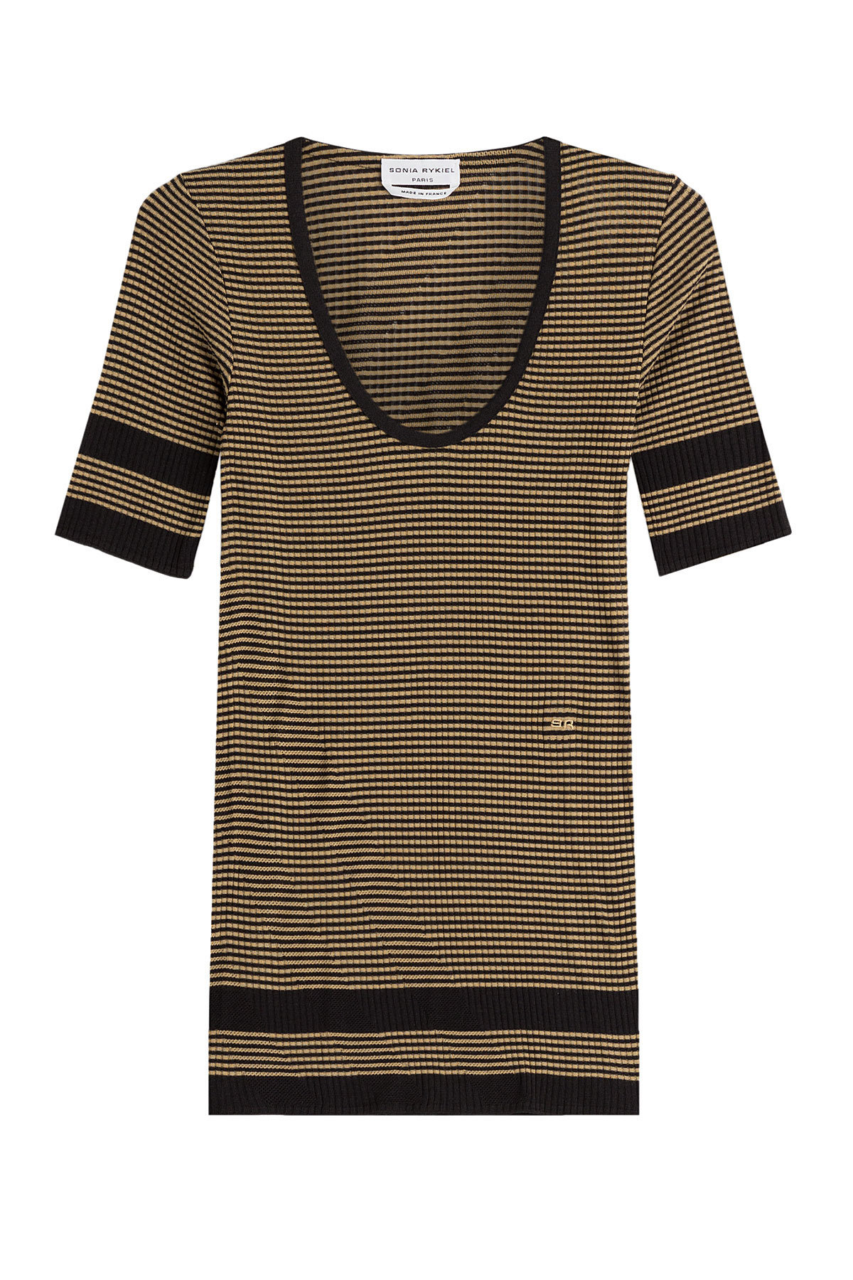 Sonia Rykiel - Striped Cotton-Silk Top