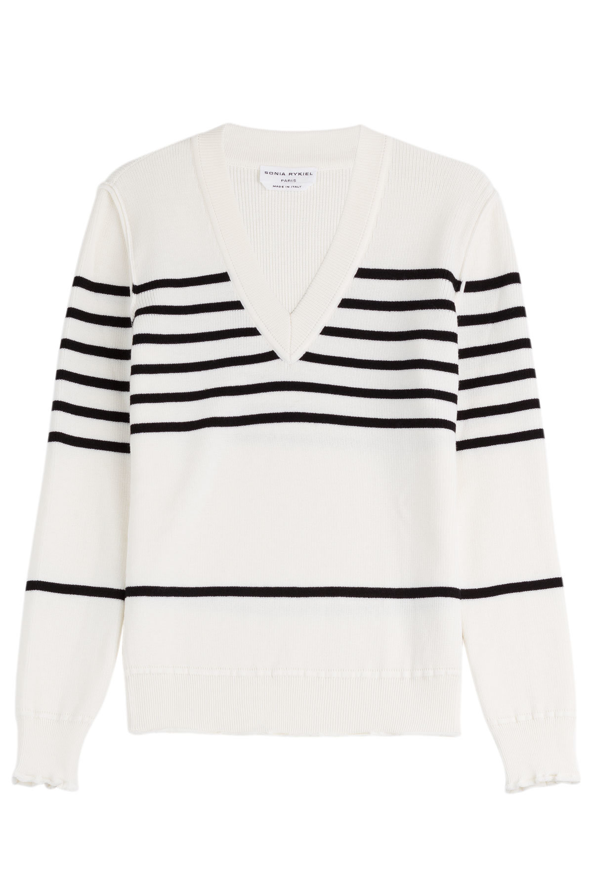 Sonia Rykiel - Virgin Wool Striped Pullover