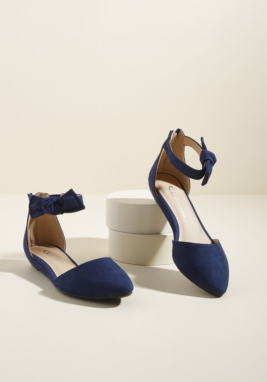 Sonje - Though these navy blue micro wedges could truly stop traffic