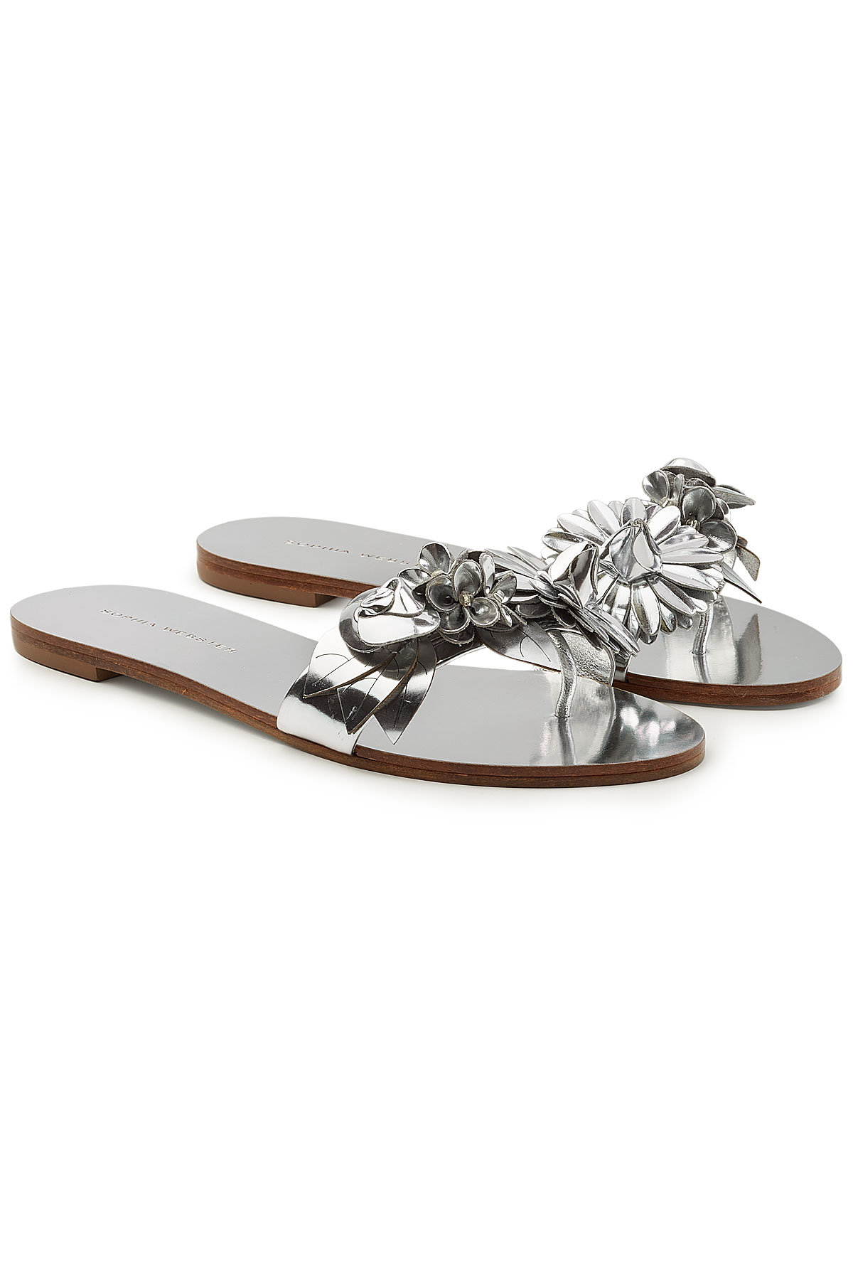 Sophia Webster - Lilico Metallic Leather Sandals