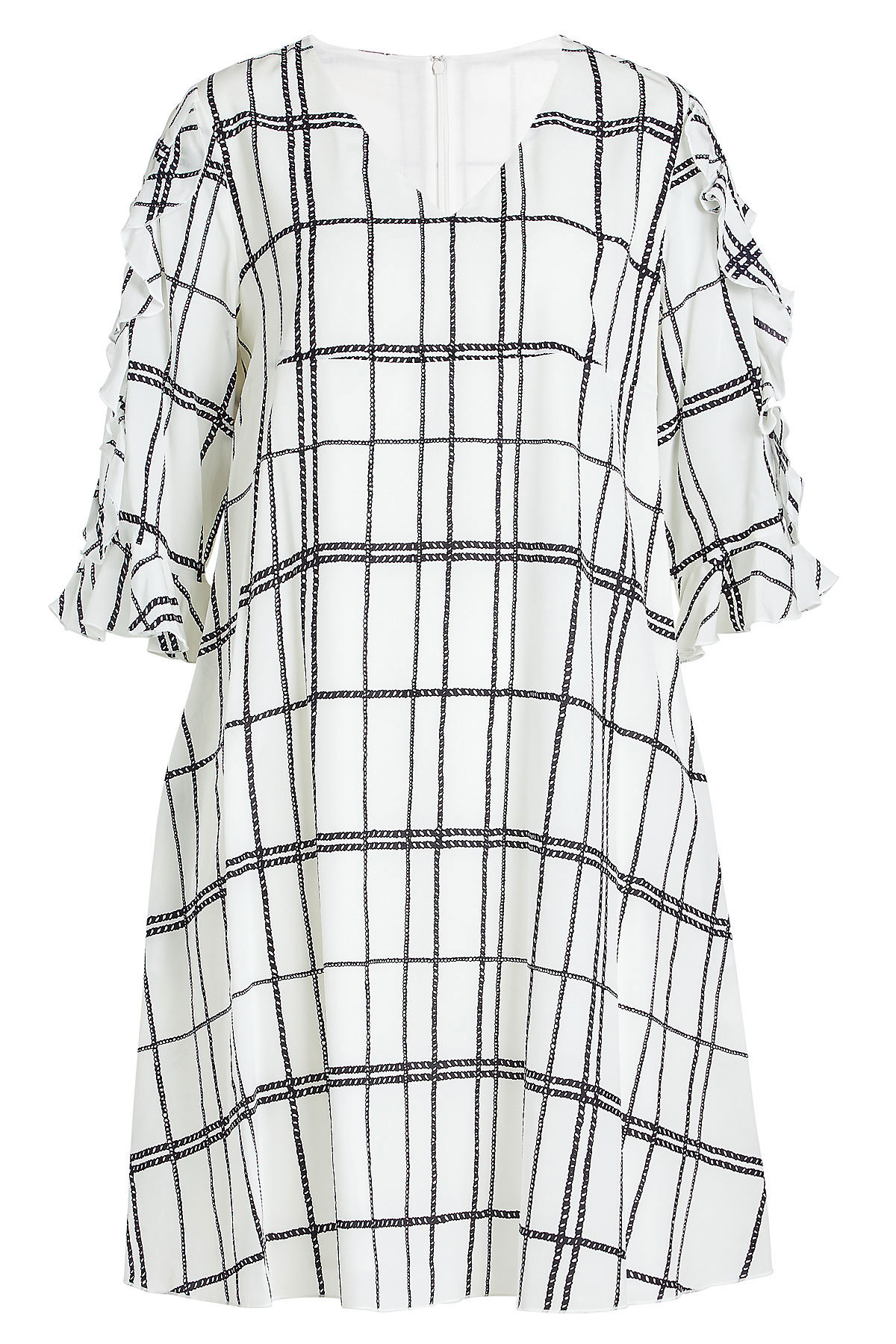 Steffen Schraut - Chain Print Silk Dress