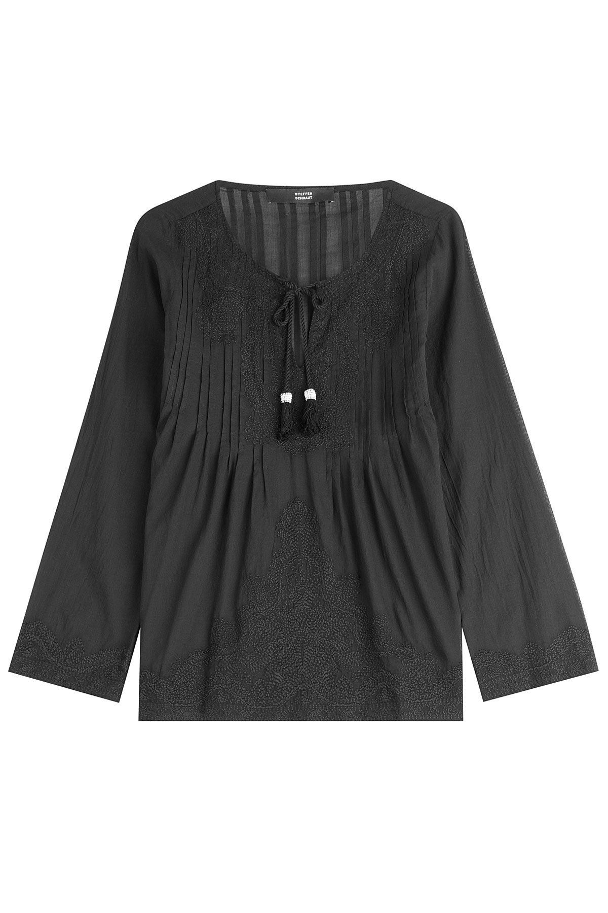 Steffen Schraut - Cotton Baja Embroidered Blouse