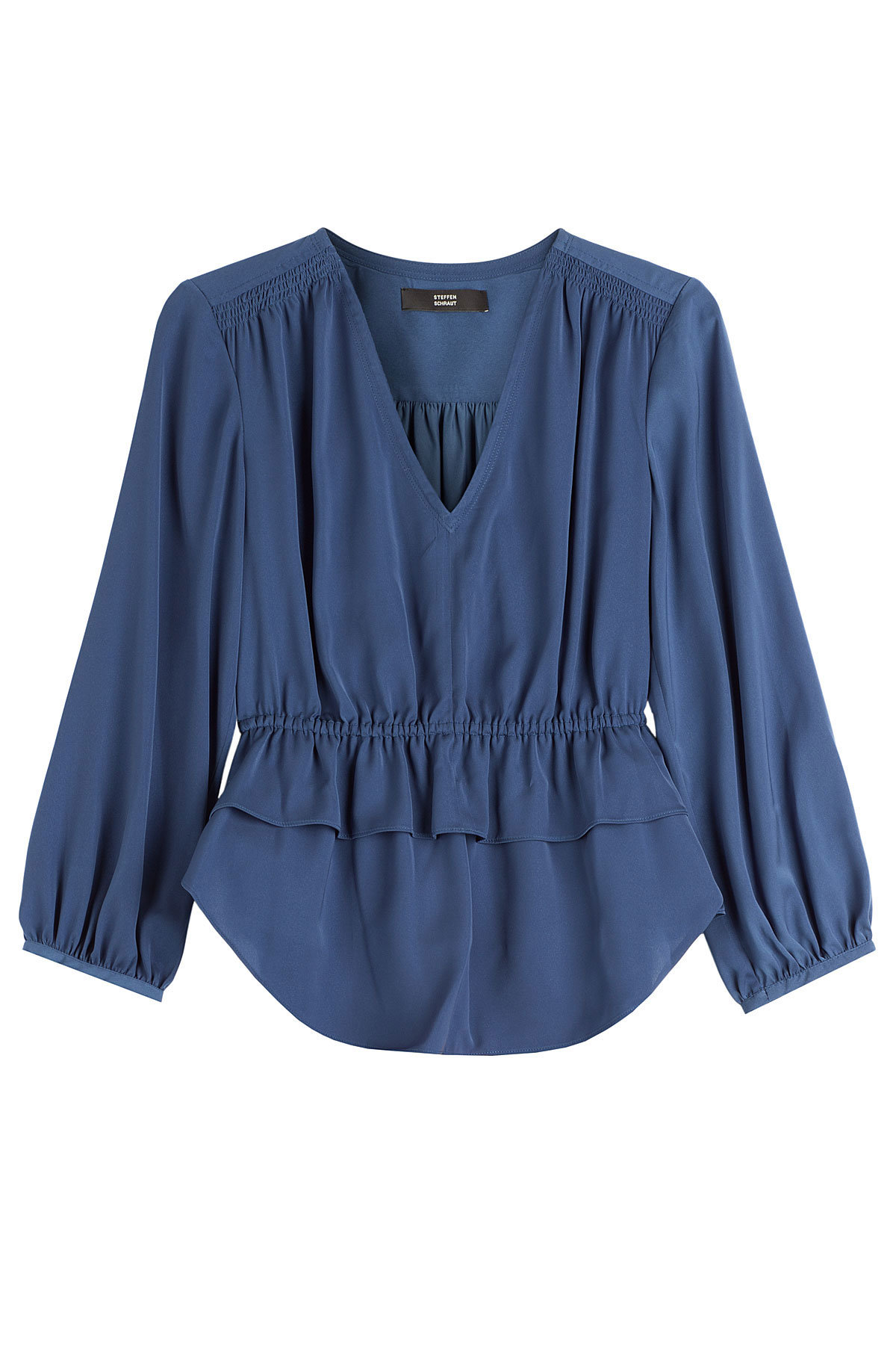 Steffen Schraut - Draped Cotton Blouse