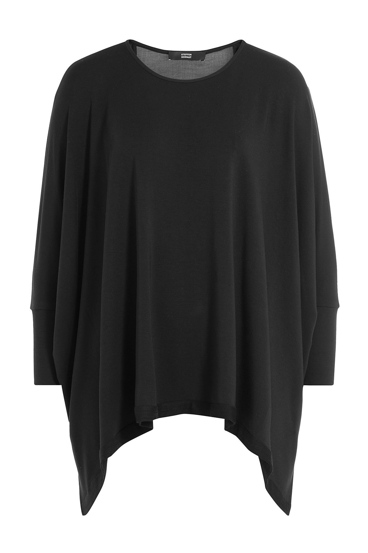Steffen Schraut - Draped Hem Jersey Top