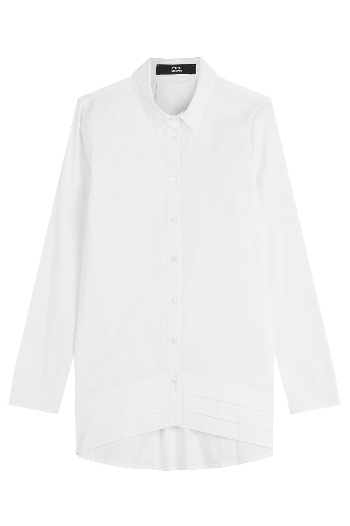 Steffen Schraut - Oversized Shirt with Pleated Hem