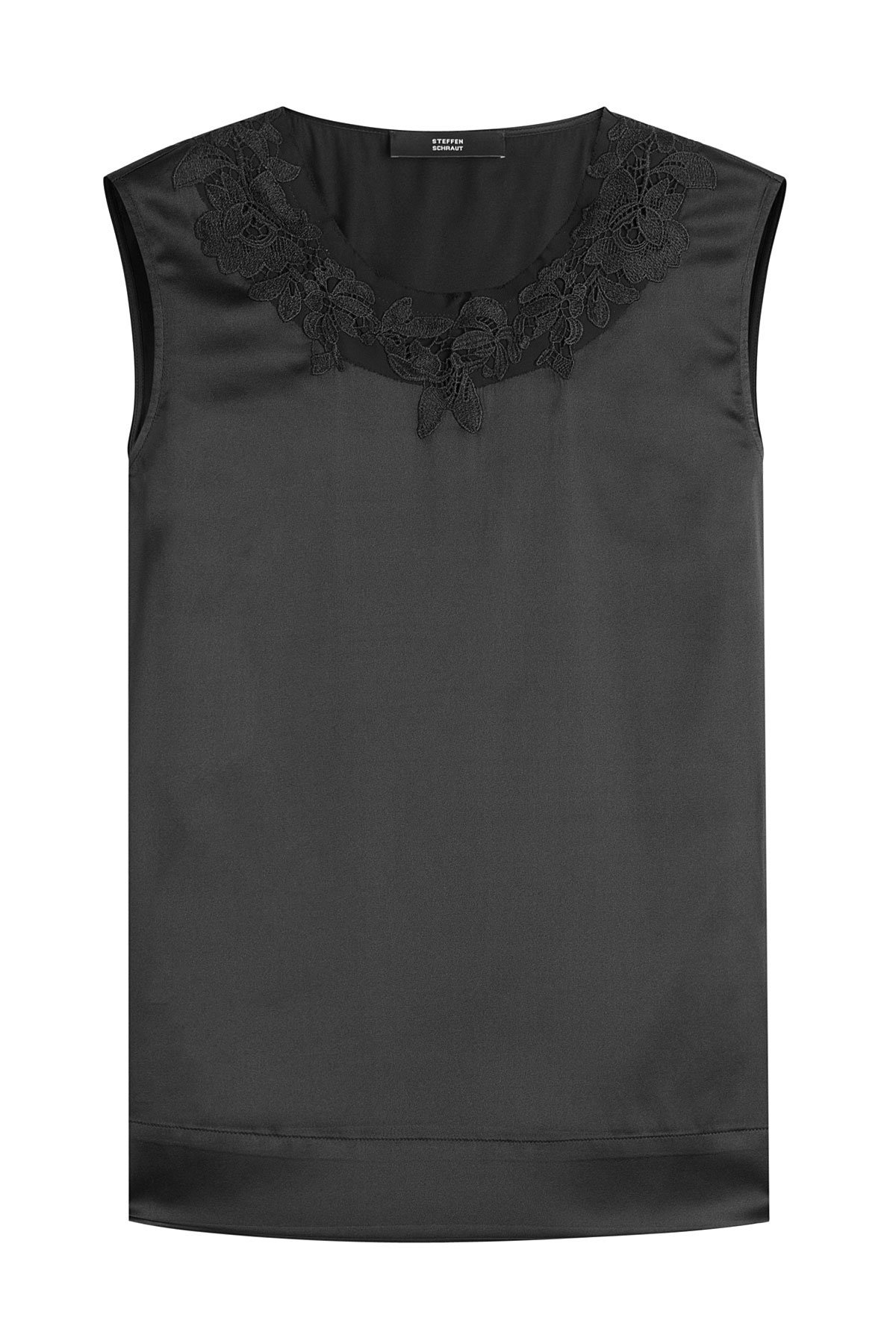 Steffen Schraut - Silk Top with Lace